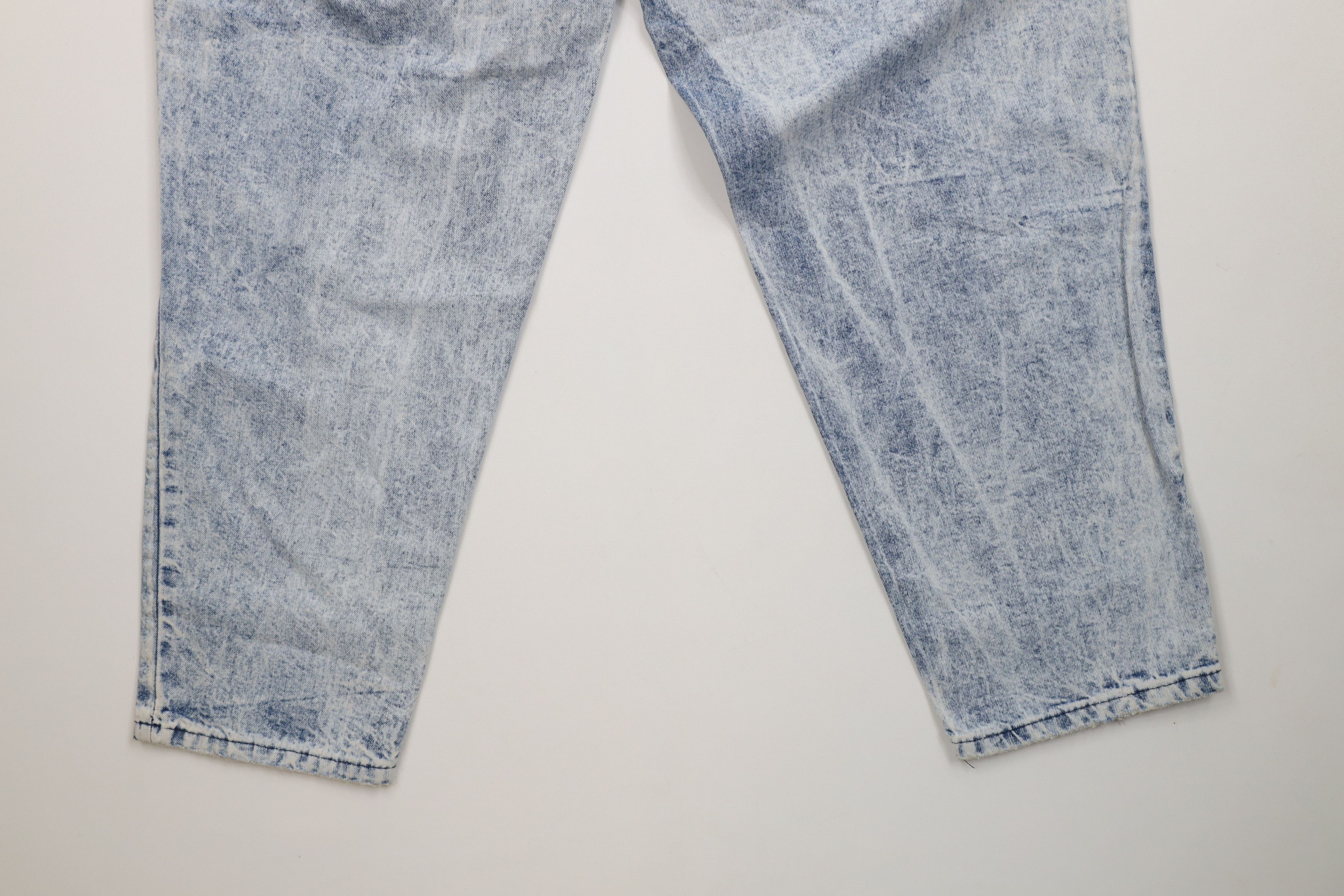 Vintage Vintage 90s Streetwear Relaxed Acid Wash Jeans USA Size 38" / US 16 / IT 52 - 13 Thumbnail