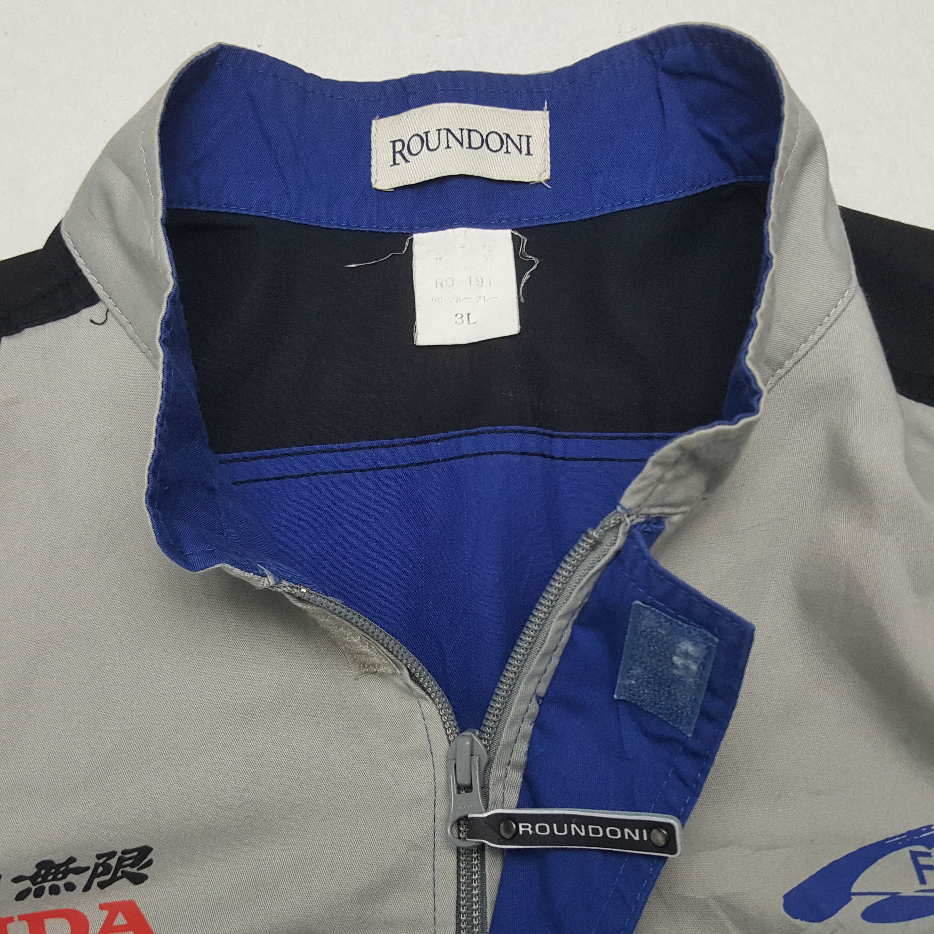 Honda × Japanese Brand × Vintage Vintage Mugen Honda Japan Racing Team Custom Coverall Jacket Size US L / EU 52-54 / 3 - 9 Thumbnail
