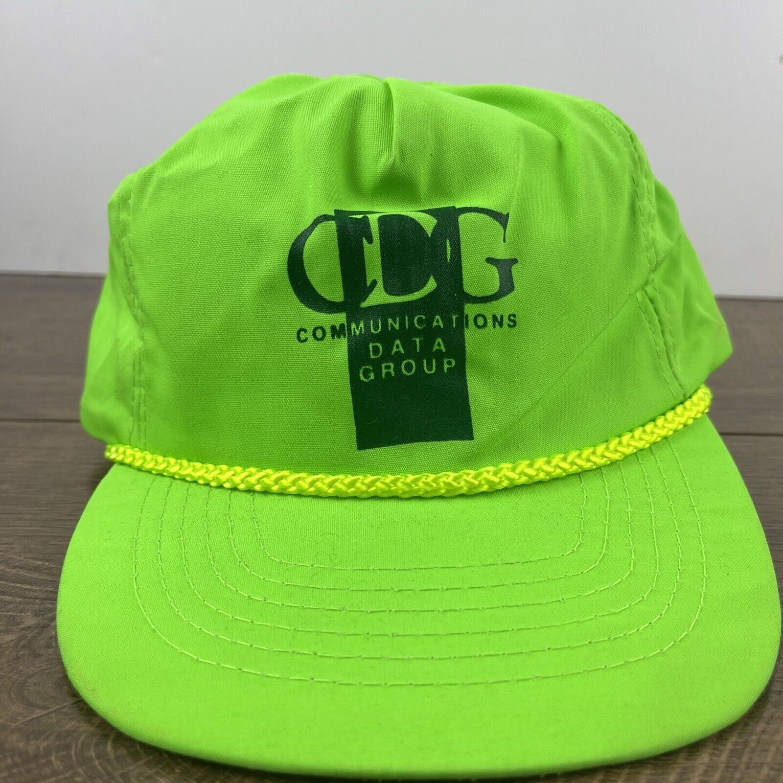 Other Communications Data Group Hat CDG Green Cap Adjustable Green Size ONE SIZE - 4 Thumbnail