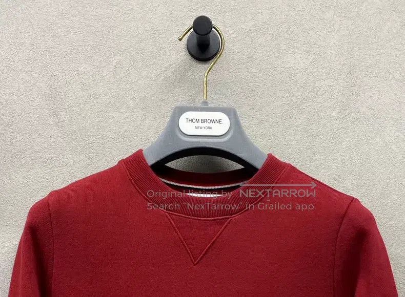 Thom Browne Thom Browne Red Sweatshirt Size XS / US 0-2 / IT 36-38 - 3 Thumbnail