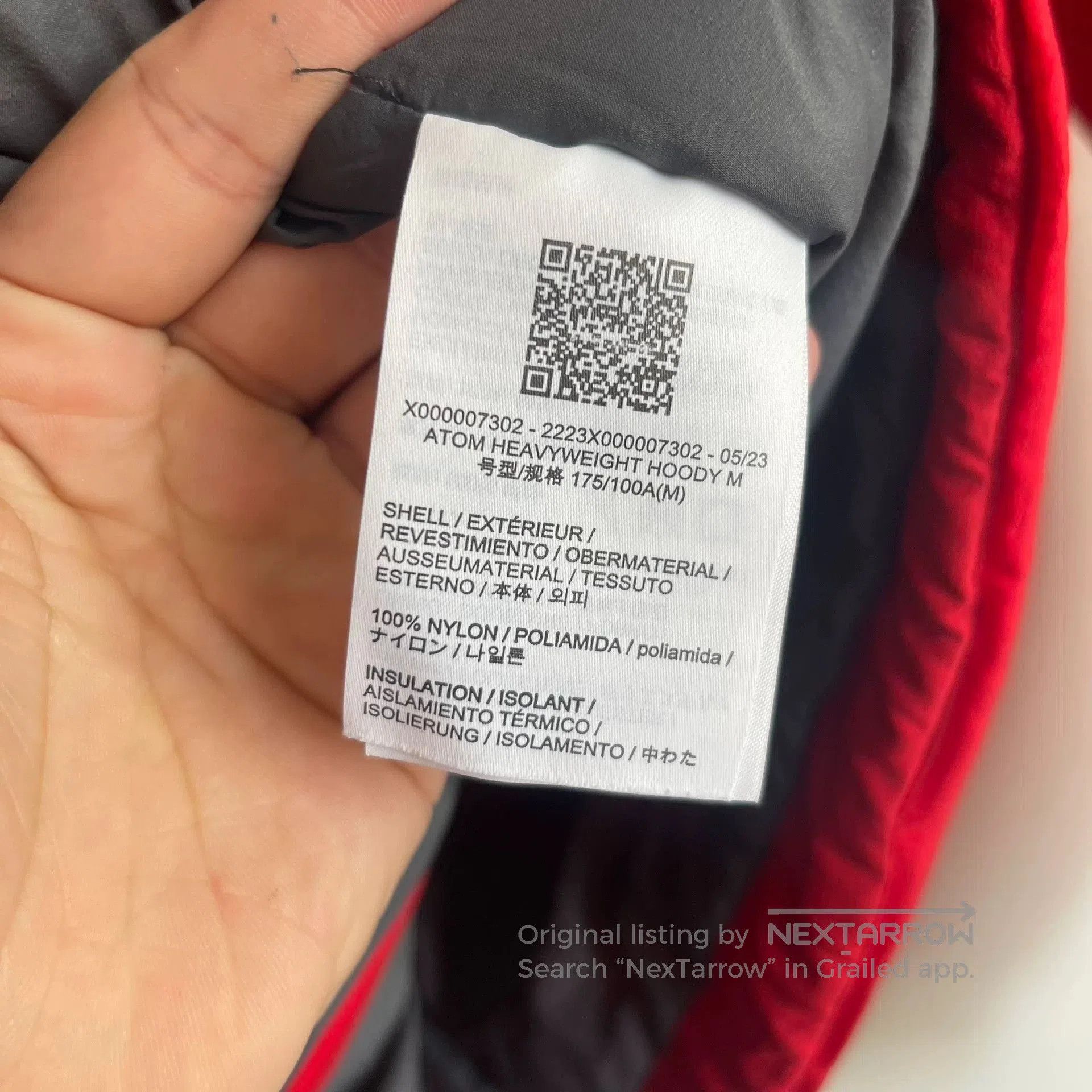 Arc'teryx Arcteryx Heavyweight Hoody Red M. Size US M / EU 48-50 / 2 - 5 Thumbnail