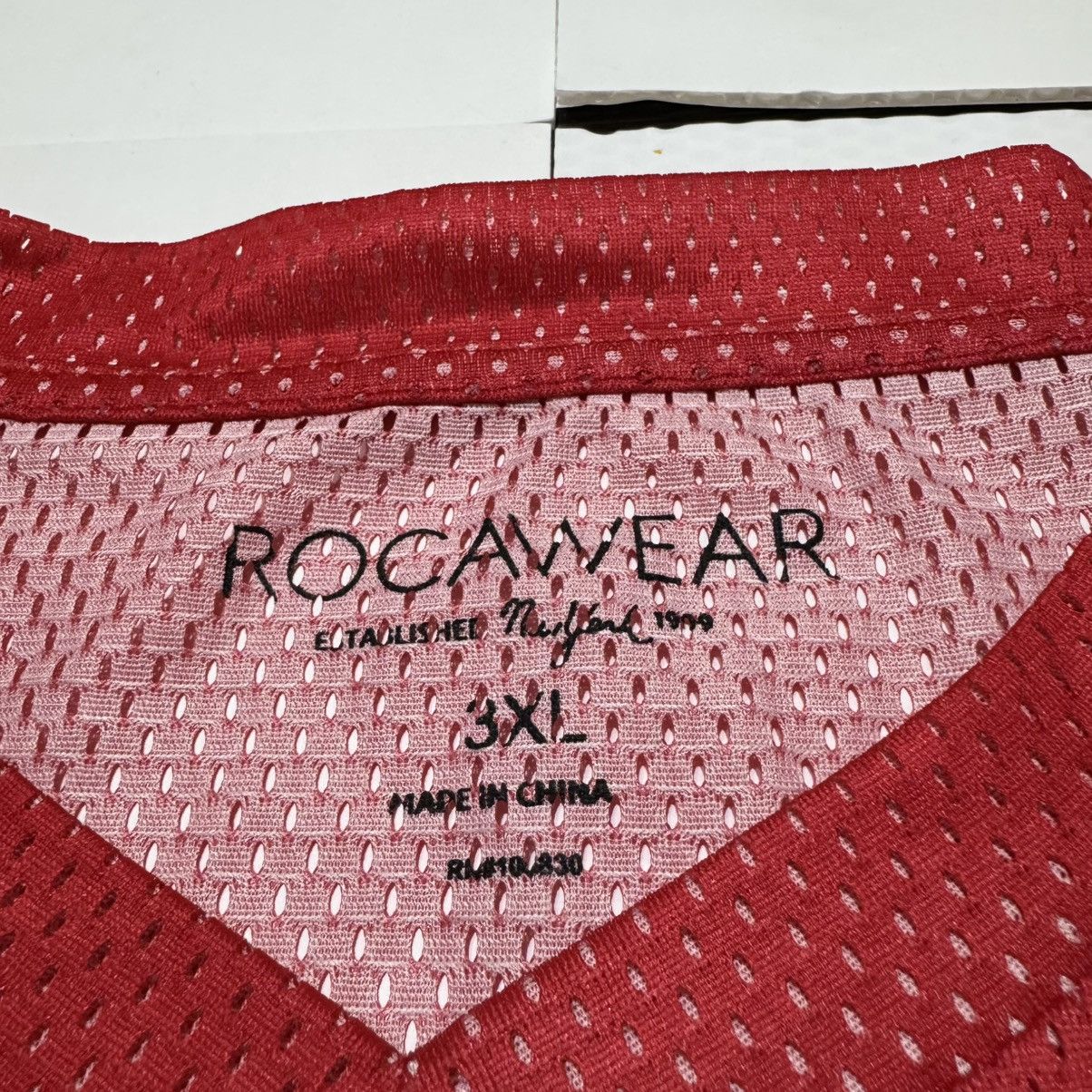 Rocawear × Vintage Rocawear Vintage 90’s Till The End Men’s Embroidered Jersey Size US XXL / EU 58 / 5 - 6 Thumbnail