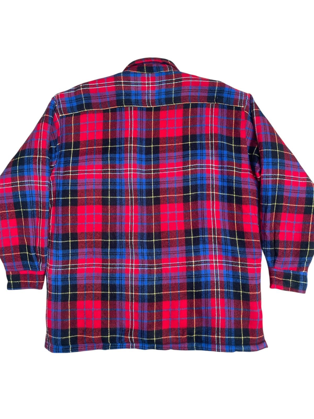 Vintage Sunny Town “Outdoor Life Watchers” Quilted Fleece Jacket Size US M / EU 48-50 / 2 - 2 Thumbnail