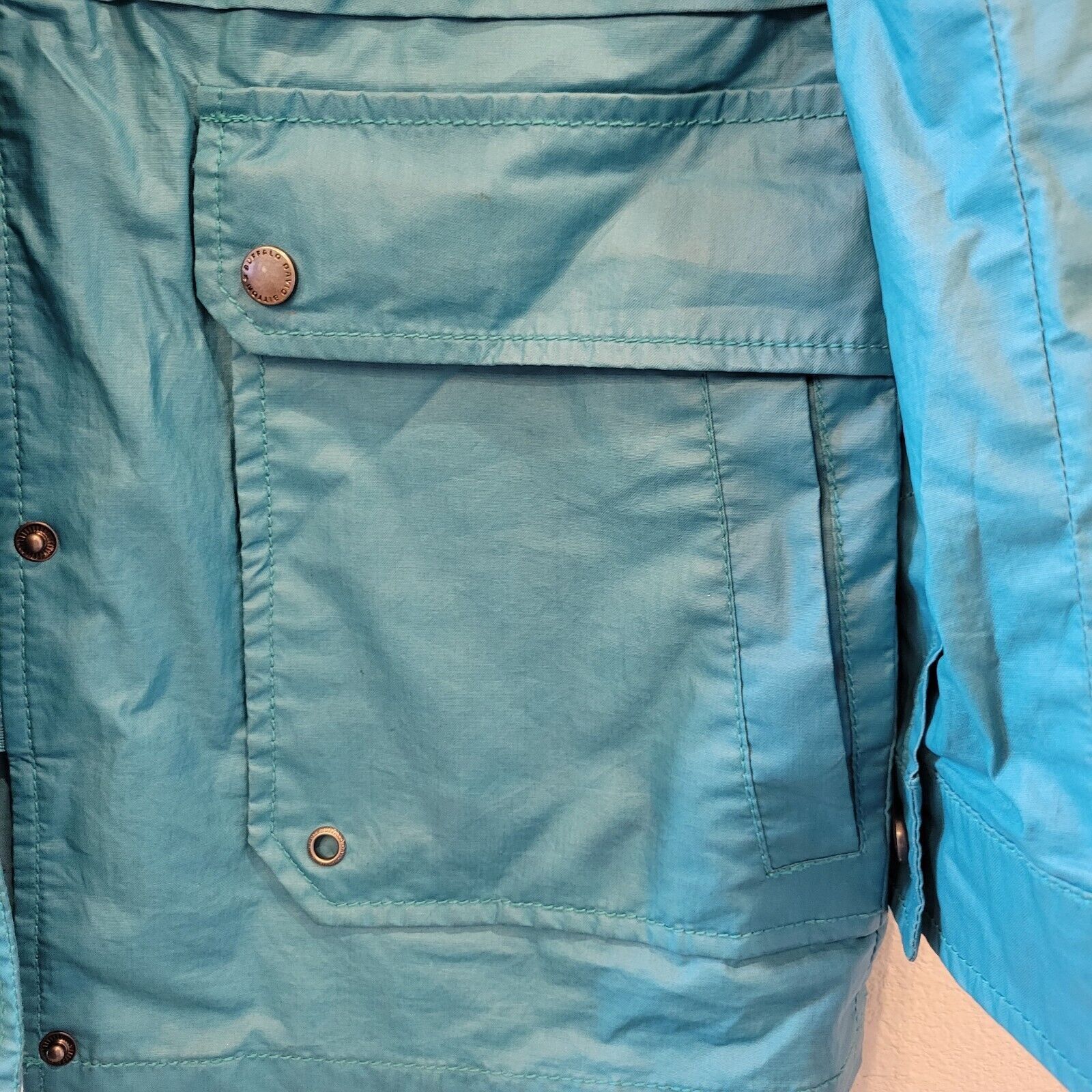 Buffalo David Bitton Buffalo David Bitton Button Up Full Zip Hooded Jacket Coat S Size S / US 4 / IT 40 - 3 Thumbnail