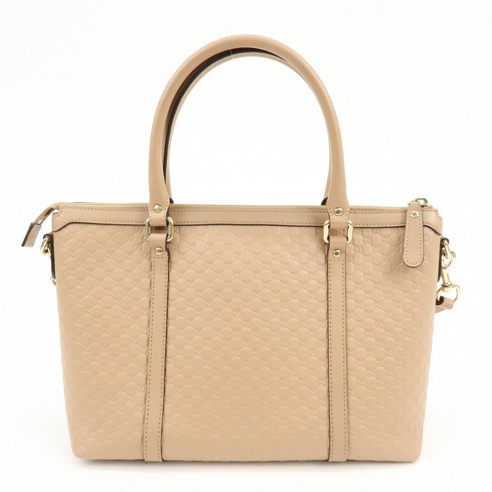 Gucci Gucci Microguccissima Leather Shoulder Bag Beige Size ONE SIZE - 2 Thumbnail