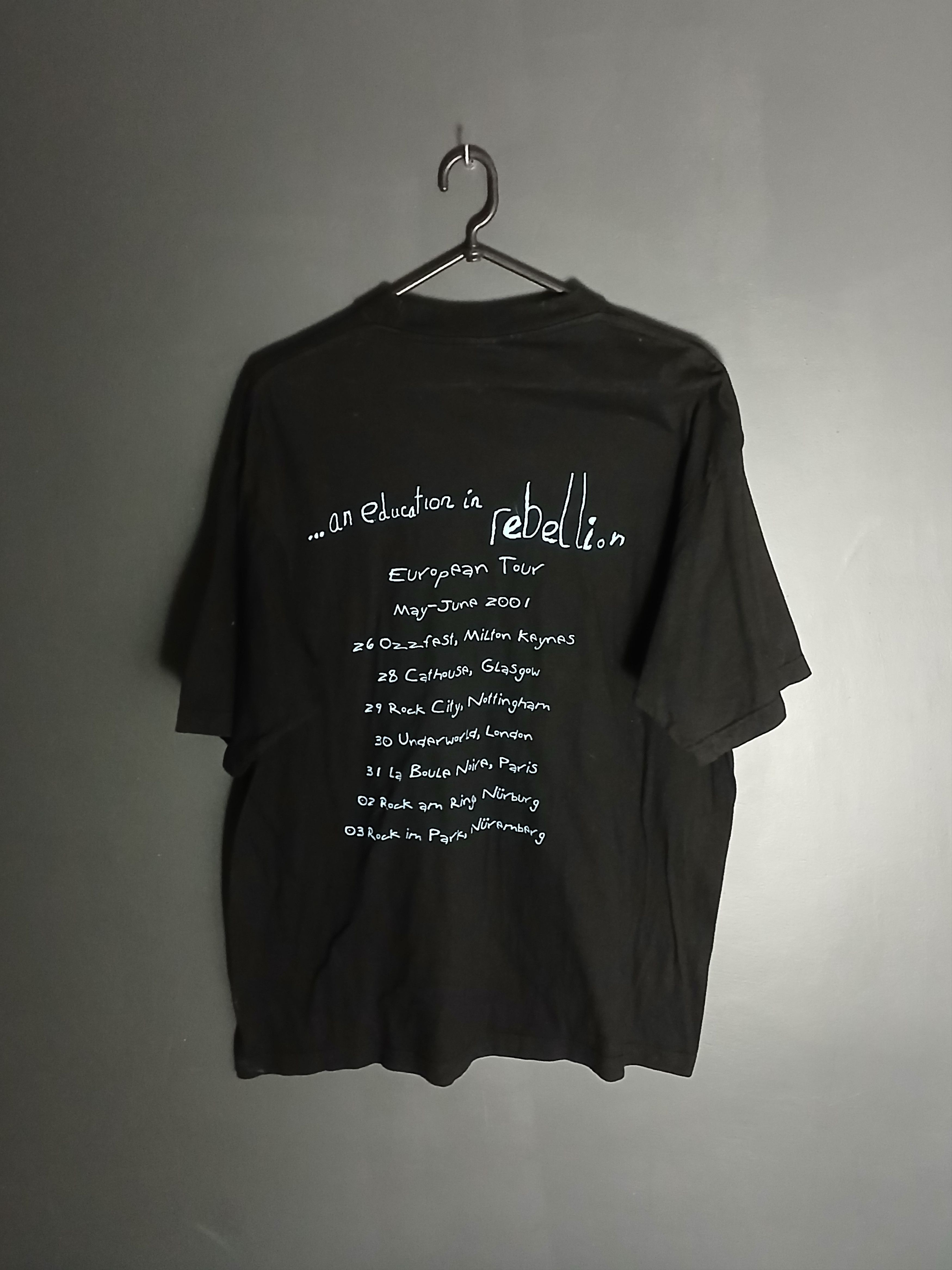 Vintage Vintage 2001 The Union Underground European Tour T-Shirt Size US XL / EU 56 / 4 - 2 Thumbnail