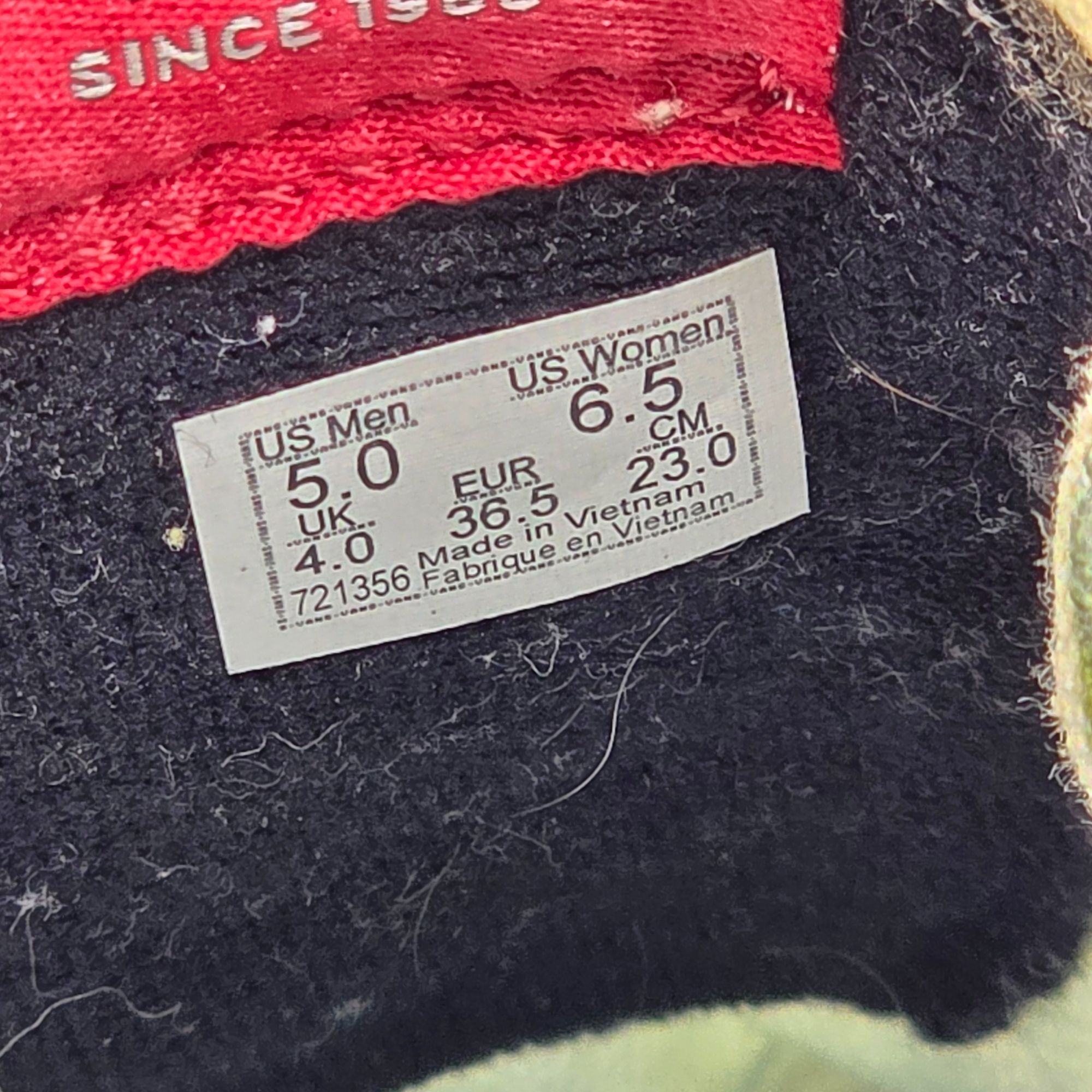 Vans Vans Sk8-Hi x Spongebob Squarepants Womens Size 6.5 Blue Sne Size US 6.5 / IT 36.5 - 7 Thumbnail