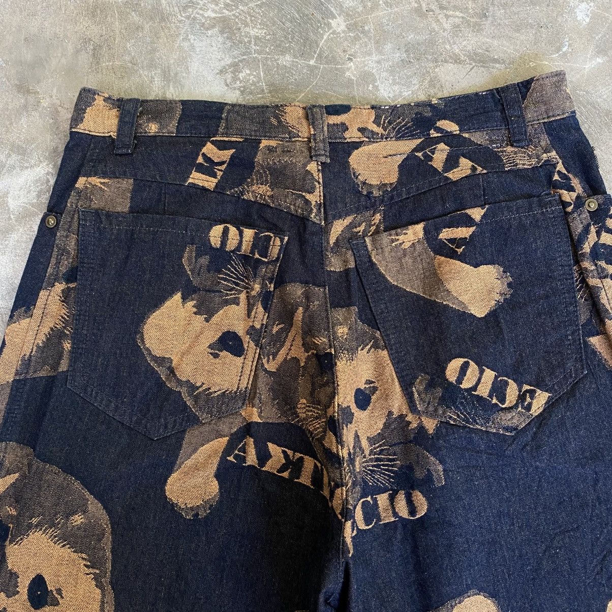 Hysteric Glamour 2000s Aetecio Pants Dog Printed Junya Watanabe Style Pants Size US 26 / EU 42 - 6 Thumbnail