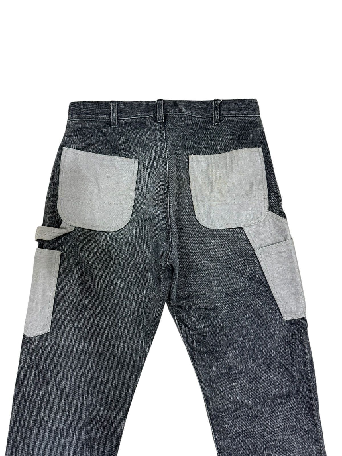 Slayer Japan Brand SLAYER GUARD FORCE Double Knee Pants Denim Style Size US 32 / EU 48 - 8 Thumbnail
