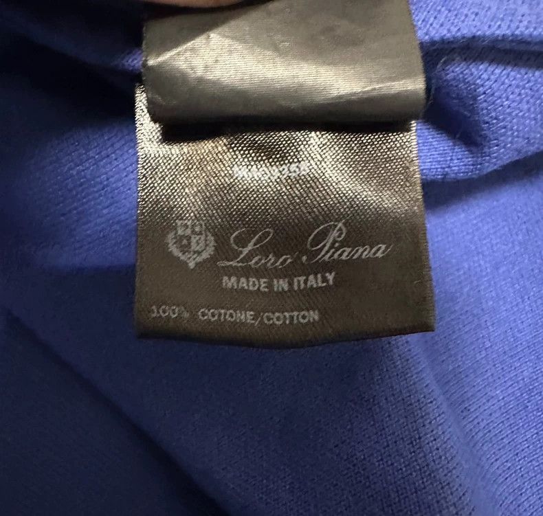Loro Piana Loro Piana Classic Short Sleeve Polo- Size US XL / EU 56 / 4 - 6 Thumbnail