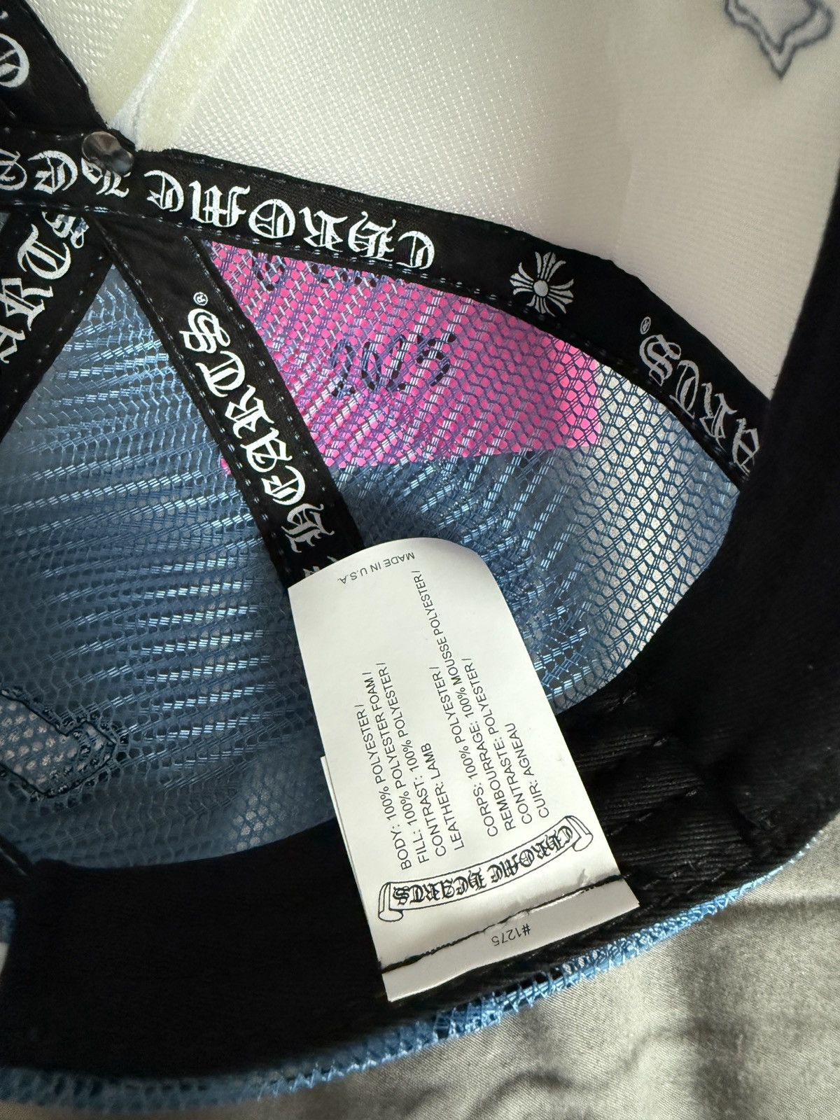 Chrome Hearts Chrome Hearts Leather patch hat Size ONE SIZE - 10 Thumbnail