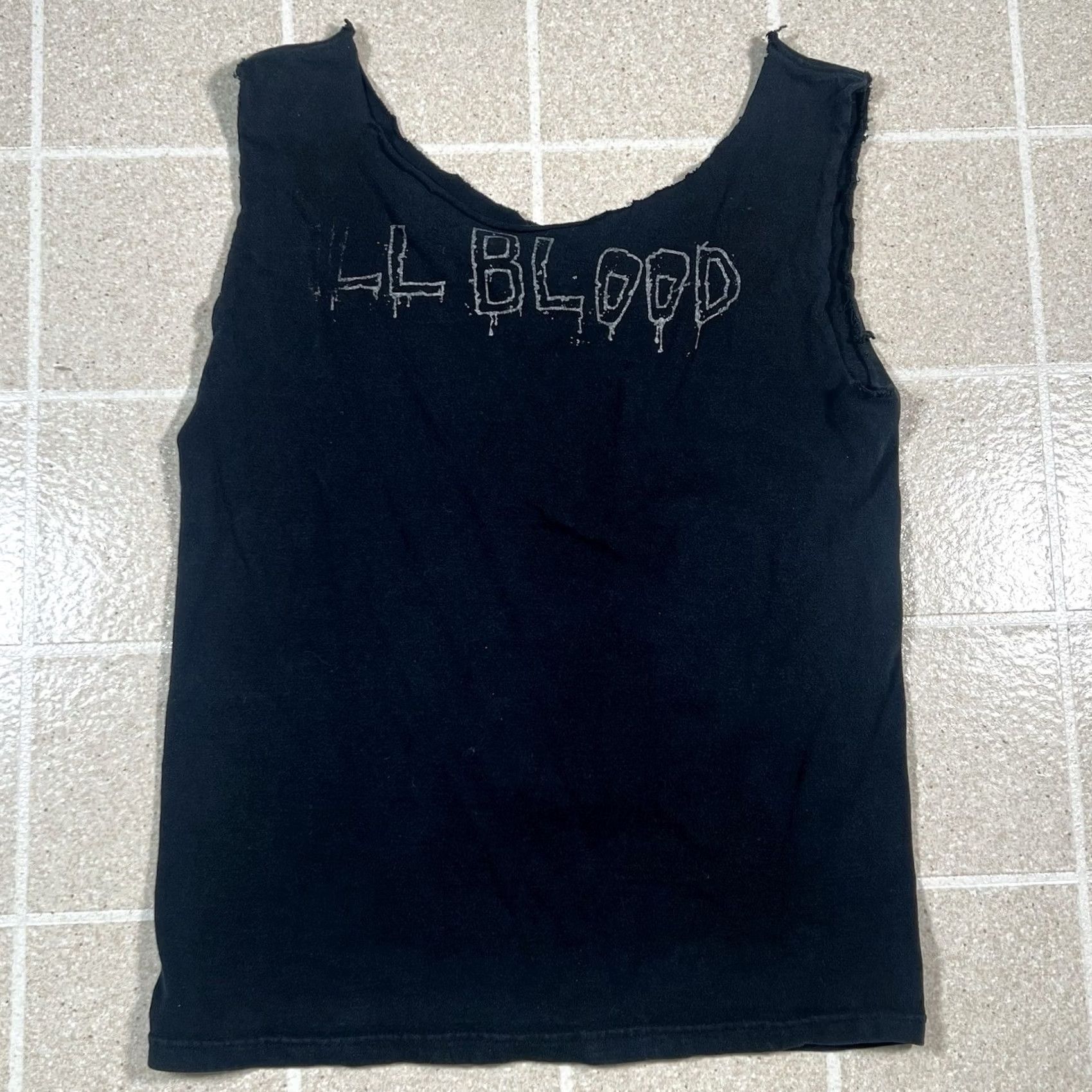 Vintage VINTAGE Y2K Grunge No Warning Hardcore Rock Shirt Sz Small Cut Tank top Men T-Shirt Black Rock Mens S Size US S / EU 44-46 / 1 - 3 Thumbnail