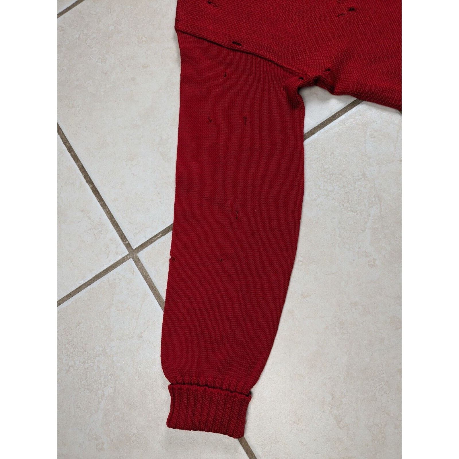 Other Vtg 1950s Art Knitting Mill Sweater Letterman Cardigan Size M / US 6-8 / IT 42-44 - 6 Thumbnail