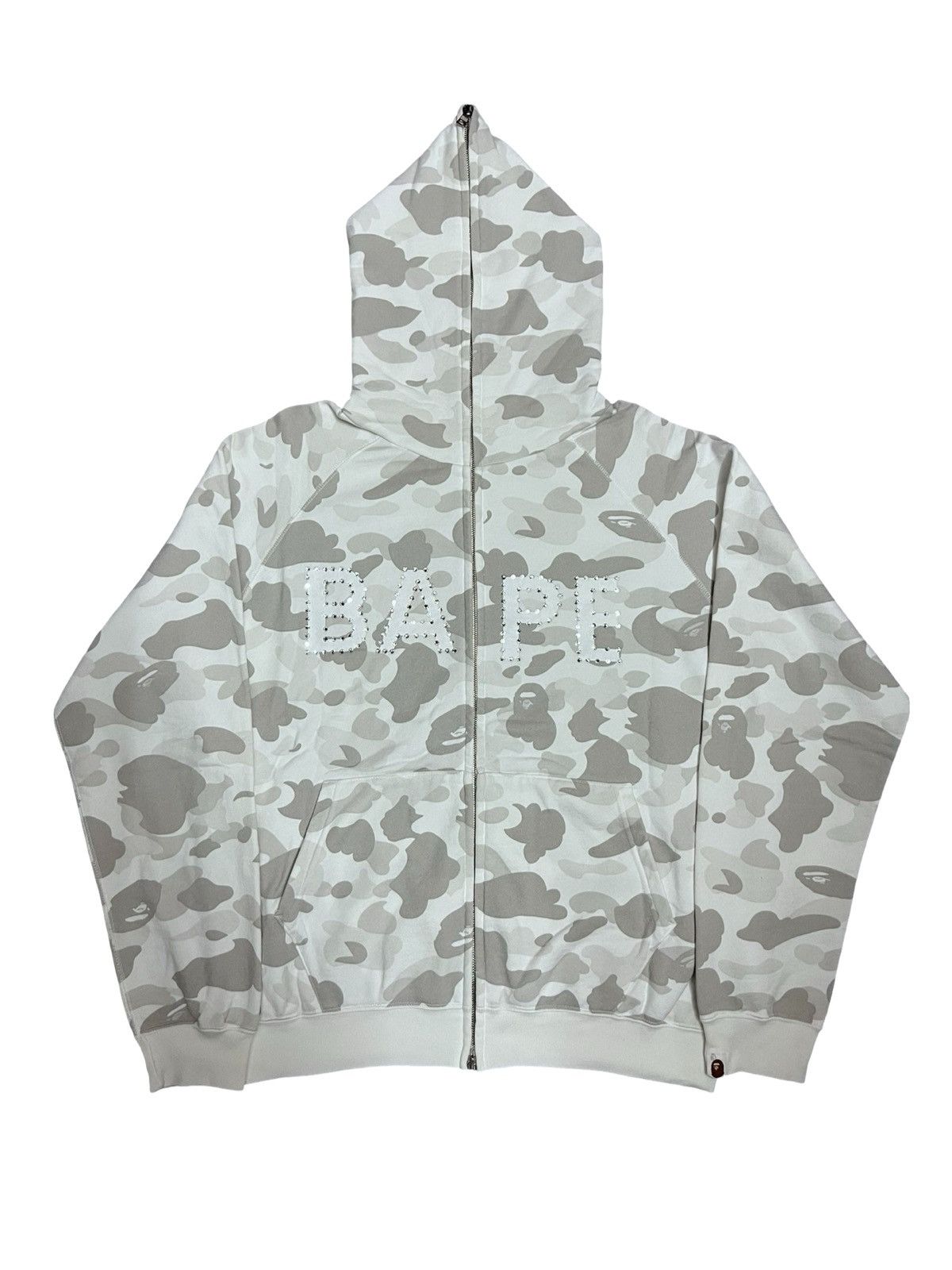 Bape Bape A Bathing Ape Camo Swarovski Nigo OG Full Zip Hoodie Size US M / EU 48-50 / 2 - 1 Thumbnail