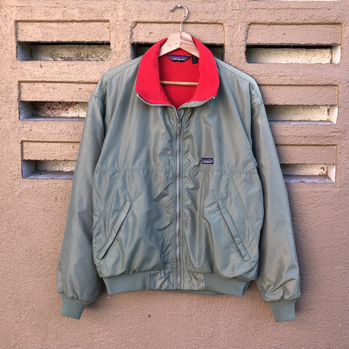 Vintage Patagonia Lined Fleece Bomber Jacket USA 🇺🇸