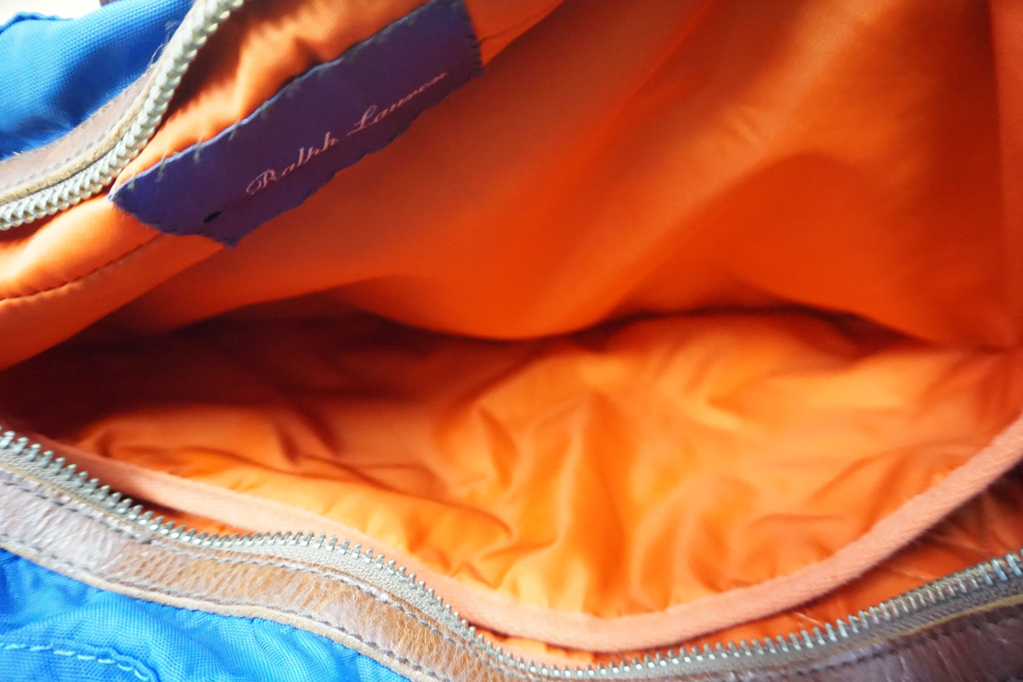 Designer × Polo Ralph Lauren Polo Ralph Lauren Purple Label Men's Leather bag Size ONE SIZE - 8 Thumbnail