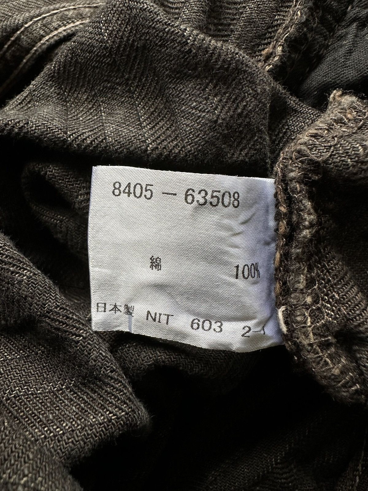 If Six Was Nine 2008 Nationality + Name = Grosbec twill mud max denim Size US 34 / EU 50 - 9 Thumbnail