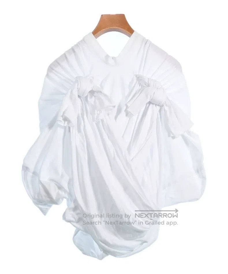 Comme des Garcons Comme Des Garcons White T-Shirt Size S / US 4 / IT 40 - 2 Thumbnail
