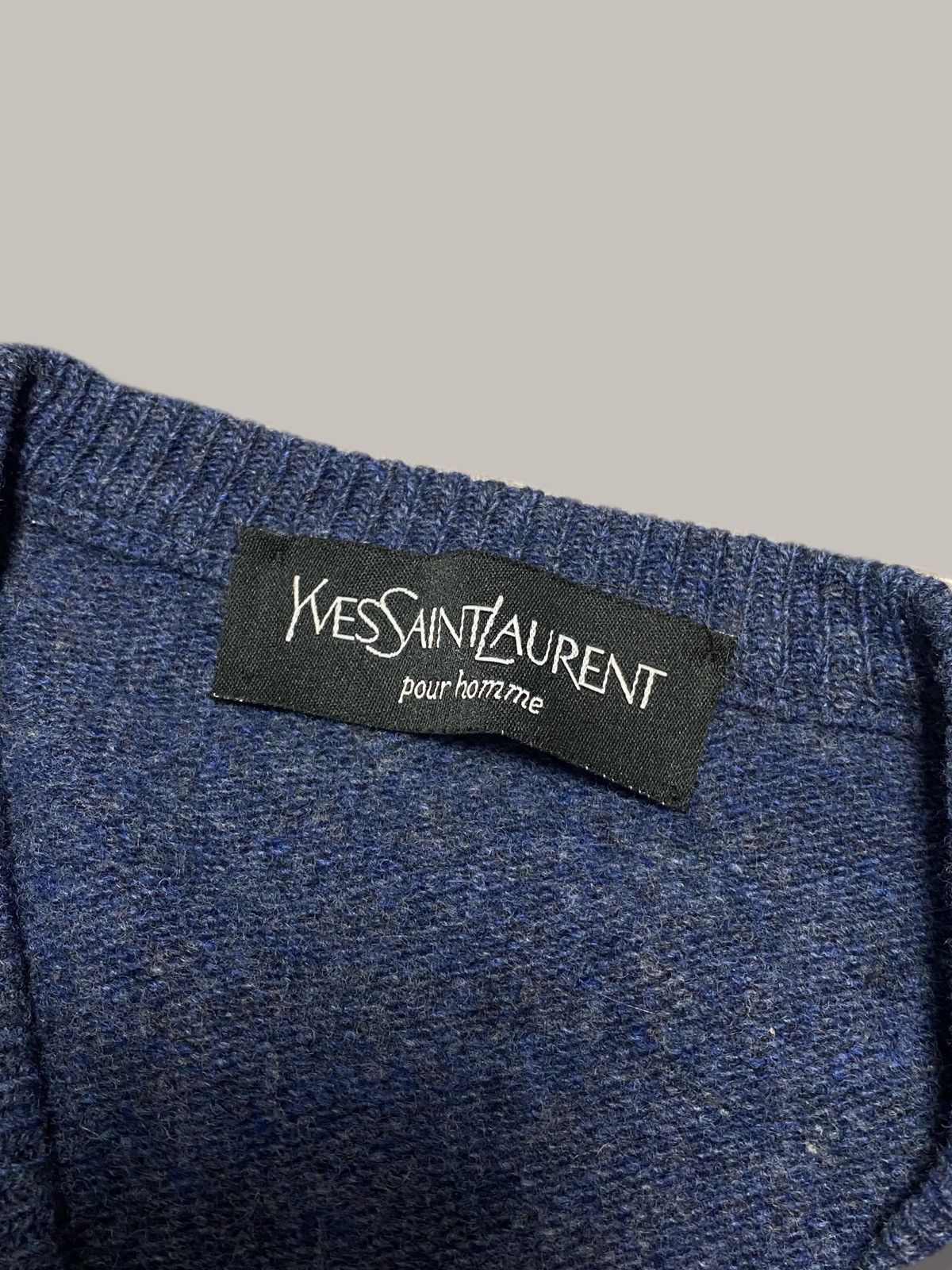 Yves Saint Laurent Yves Saint Laurent Vintage Sweater Size US M / EU 48-50 / 2 - 2 Thumbnail