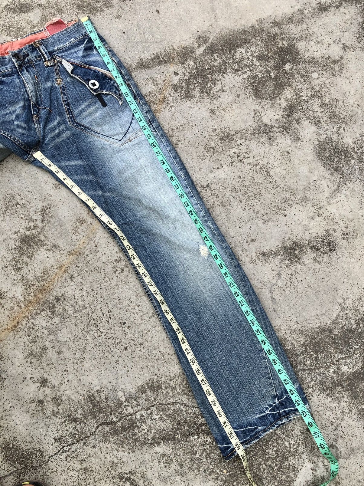 Vintage TOUGH JEANS TWIST DENIM Size US 36 / EU 52 - 10 Thumbnail