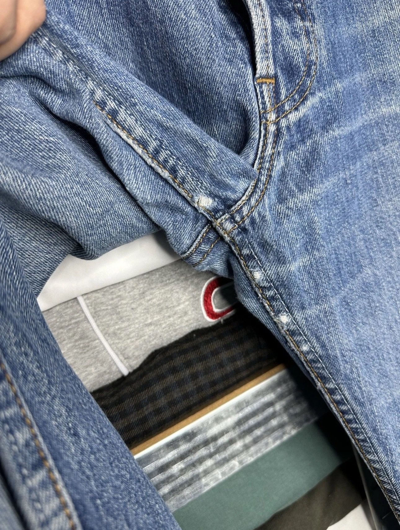 Levi's 36/34 Levi’s Rarest Vintage Y2K Punk Denim Jeans Pants Size US 36 / EU 52 - 7 Thumbnail