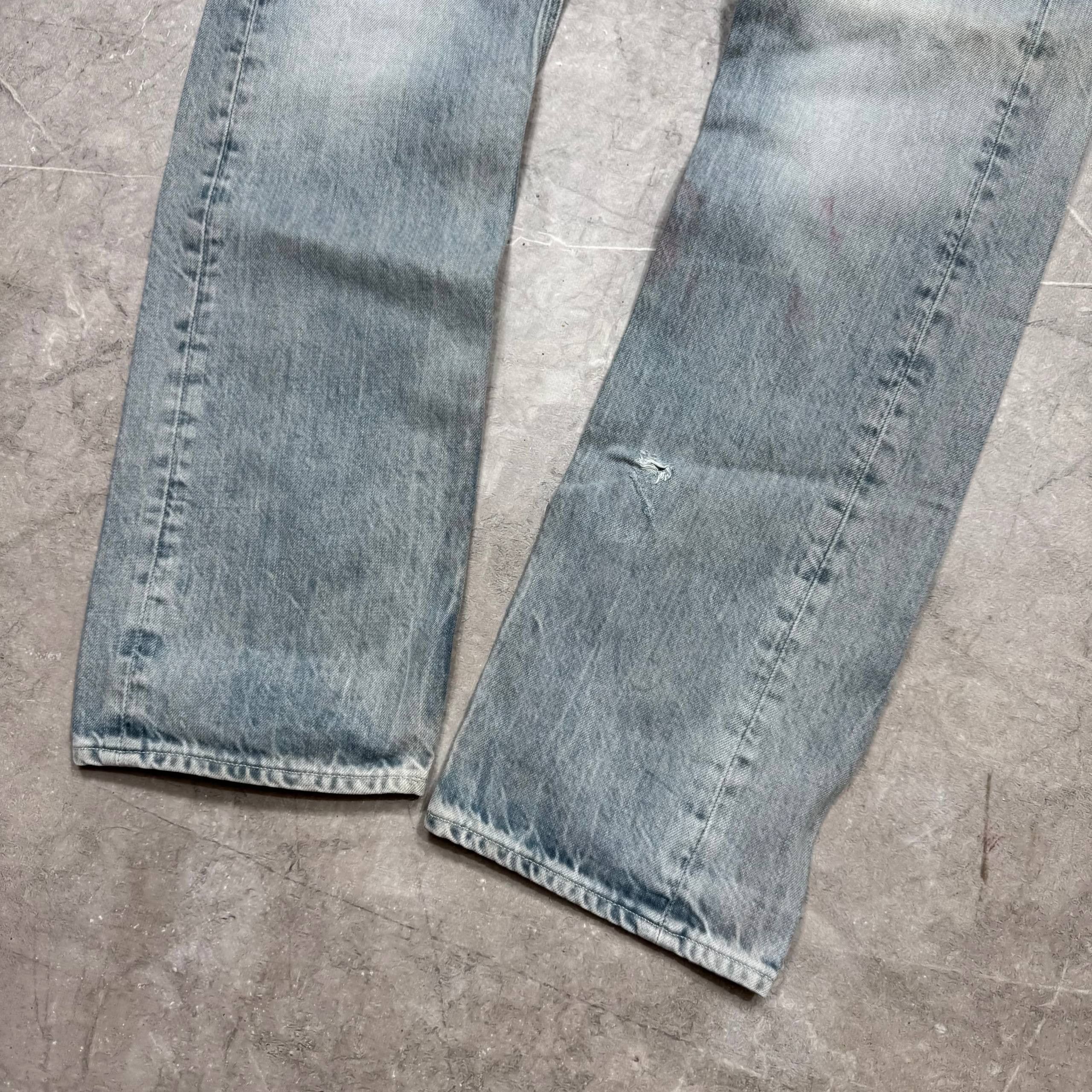 G-Star G-Star Raw Big Logo Denim Baggy Faded Y2K Jeans Mens Size Size US 33 - 10 Thumbnail