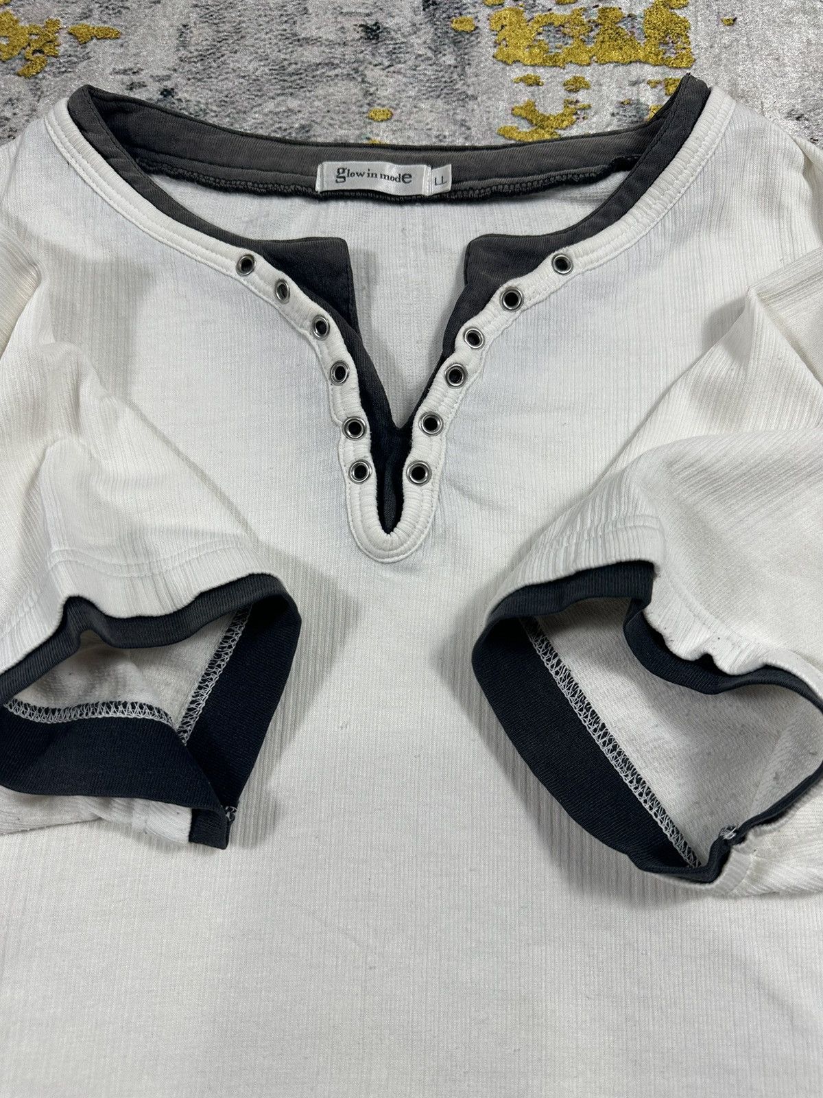 Le Grande Bleu (L.G.B.) GLOW IN MODE DOUBLE LAYER TSHIRT IFSIXWASNINE LGB STYLE Size US XL / EU 56 / 4 - 3 Thumbnail