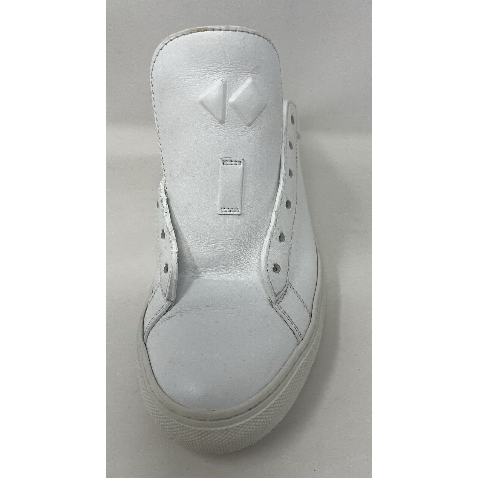 Koio KOIO Leather Low Top Sneakers White Size 38 Italy Size US 8 / IT 38 - 8 Thumbnail