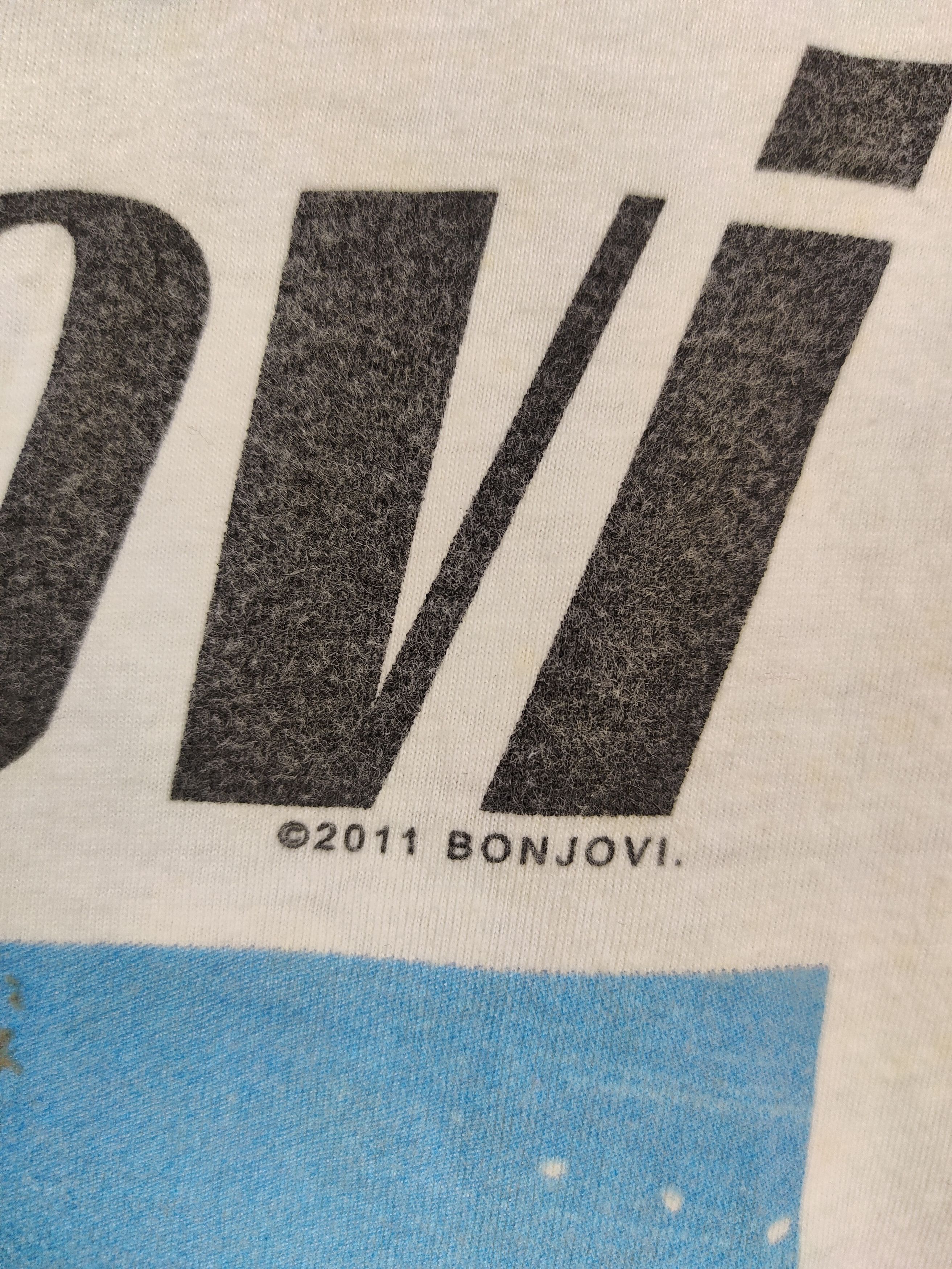 Band Tees × Vintage Bon jovi Band Shirt Size US S / EU 44-46 / 1 - 4 Thumbnail