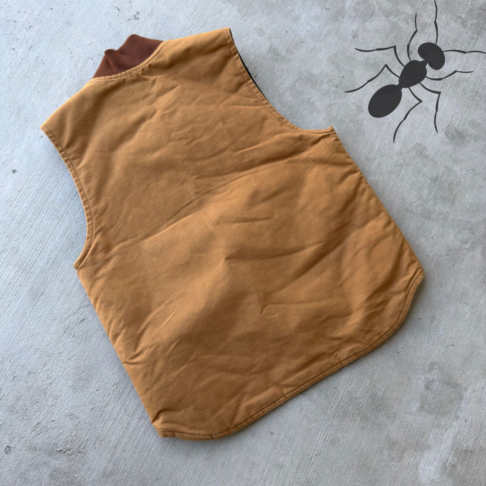 Carhartt × Vintage Carhartt V01 brown work wear vest Size US M / EU 48-50 / 2 - 2 Thumbnail