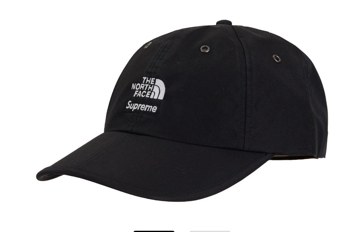 image of Supreme The North Face Split 6-Panel (Black), Men's