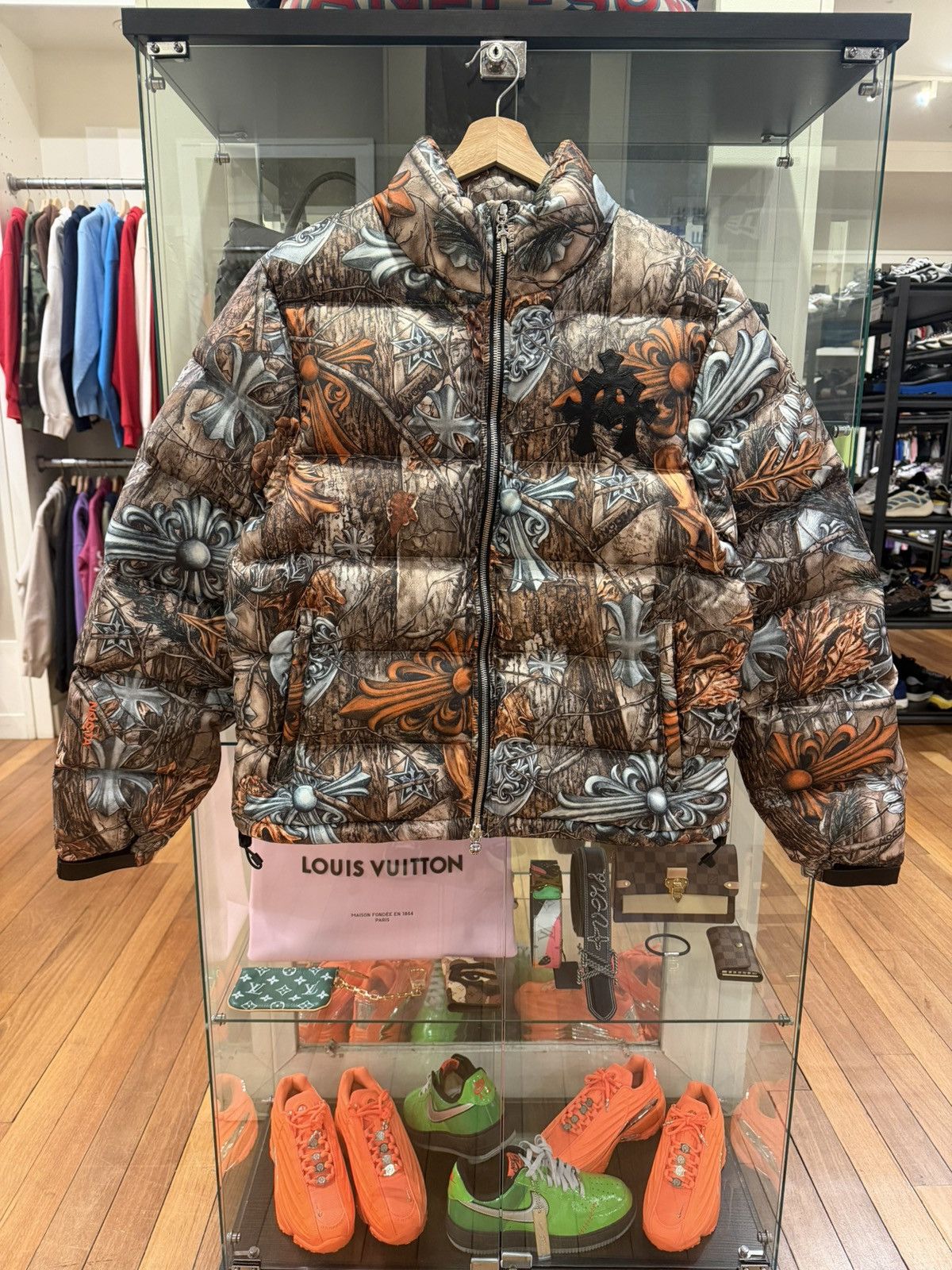 Chrome Hearts × NOCTA × Nike Chrome Hearts Nocta Cross Patch Puffer Jacket Size US M / EU 48-50 / 2 - 1 Thumbnail
