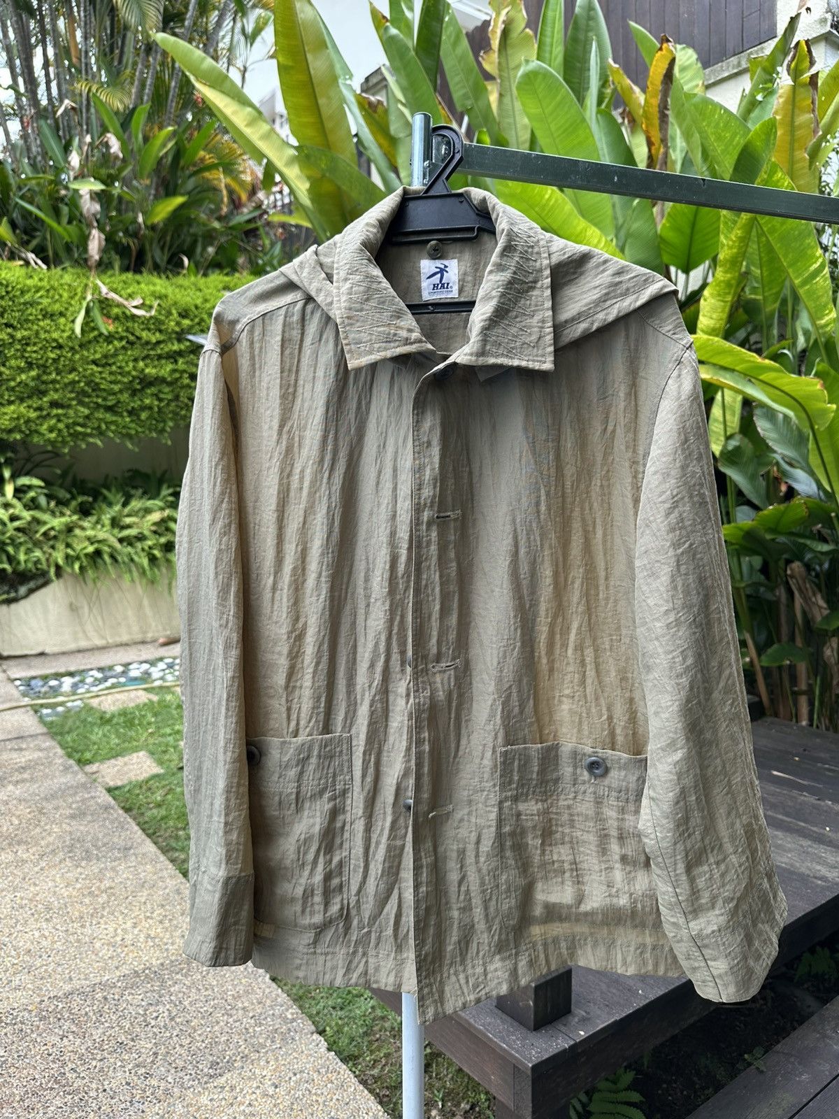 Hai Sporting Gear × Issey Miyake × Vintage Vintage Issey Miyake Hai sporting Gear 2 in 1 Jacket Size US M / EU 48-50 / 2 - 9 Thumbnail