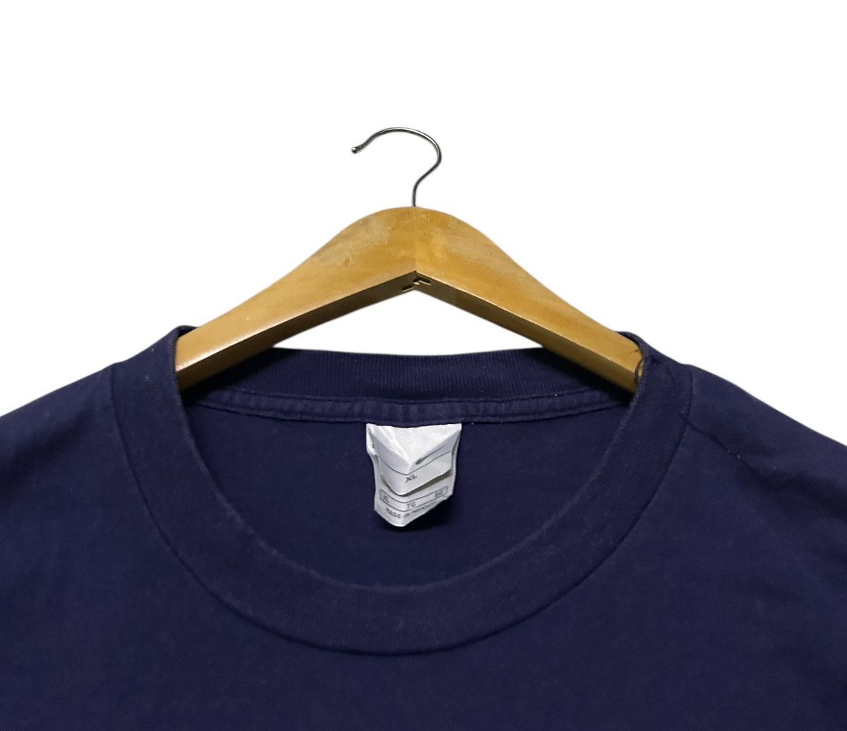 Nike vintage 90's Nike Big Swoosh Sportswear t-shirt in navy blue Size US XL / EU 56 / 4 - 3 Thumbnail