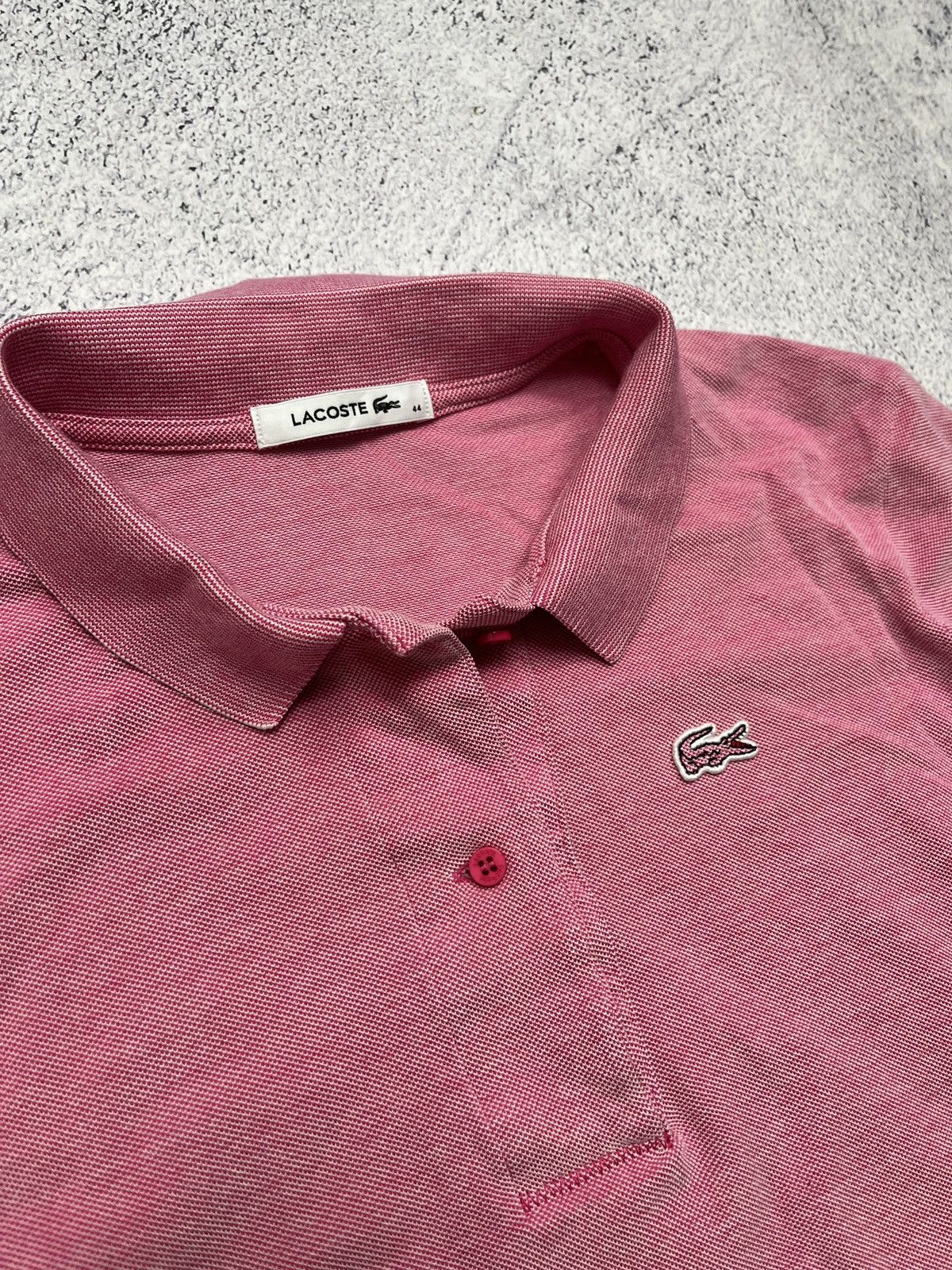 Lacoste Vintage Lacoste Polo Shirt Pink Women’s Luxury Old Money Size L / US 10 / IT 46 - 6 Thumbnail