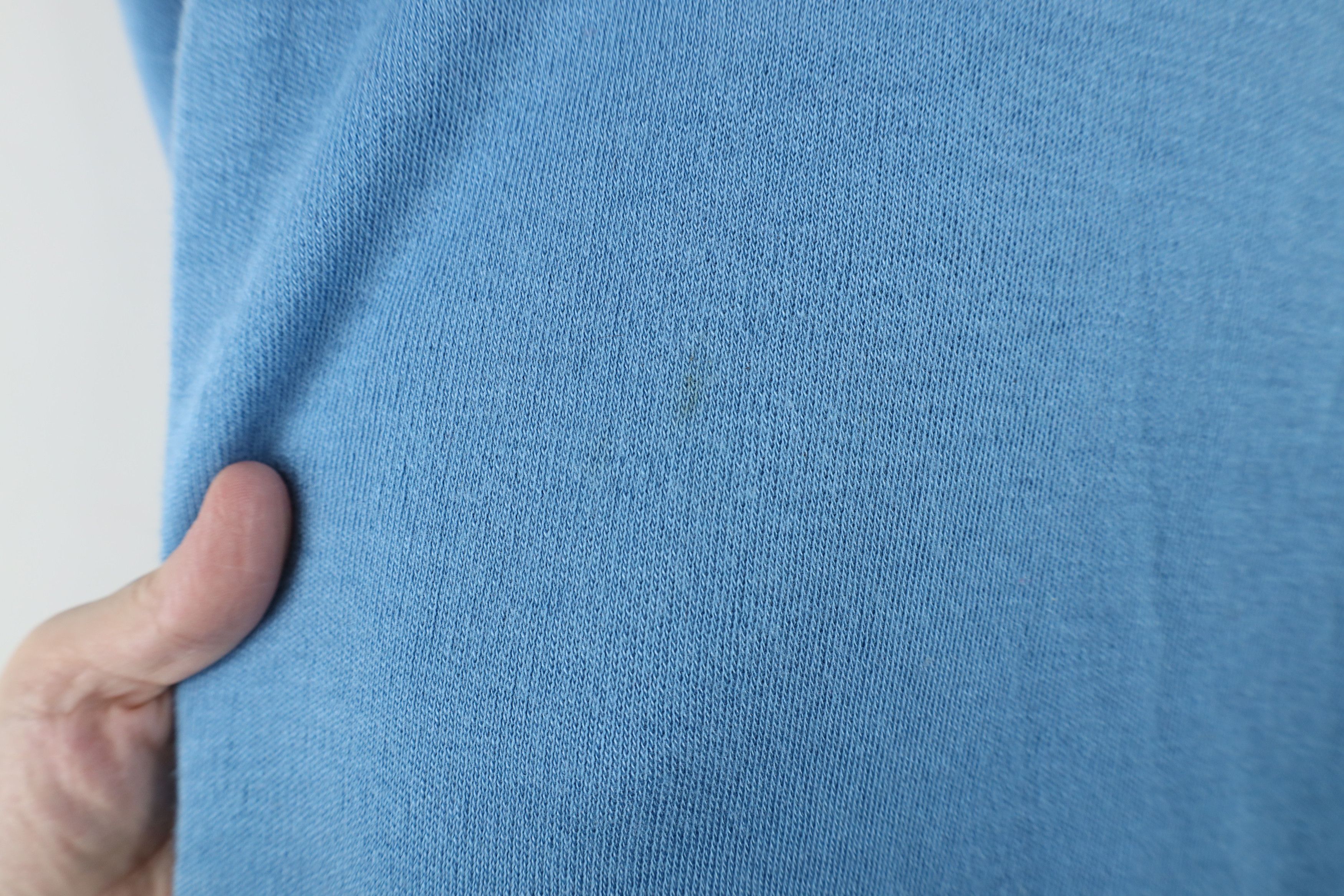Vintage Vintage 70s Streetwear Long Sleeve Turtleneck Sweater Blue Size US XL / EU 56 / 4 - 4 Thumbnail