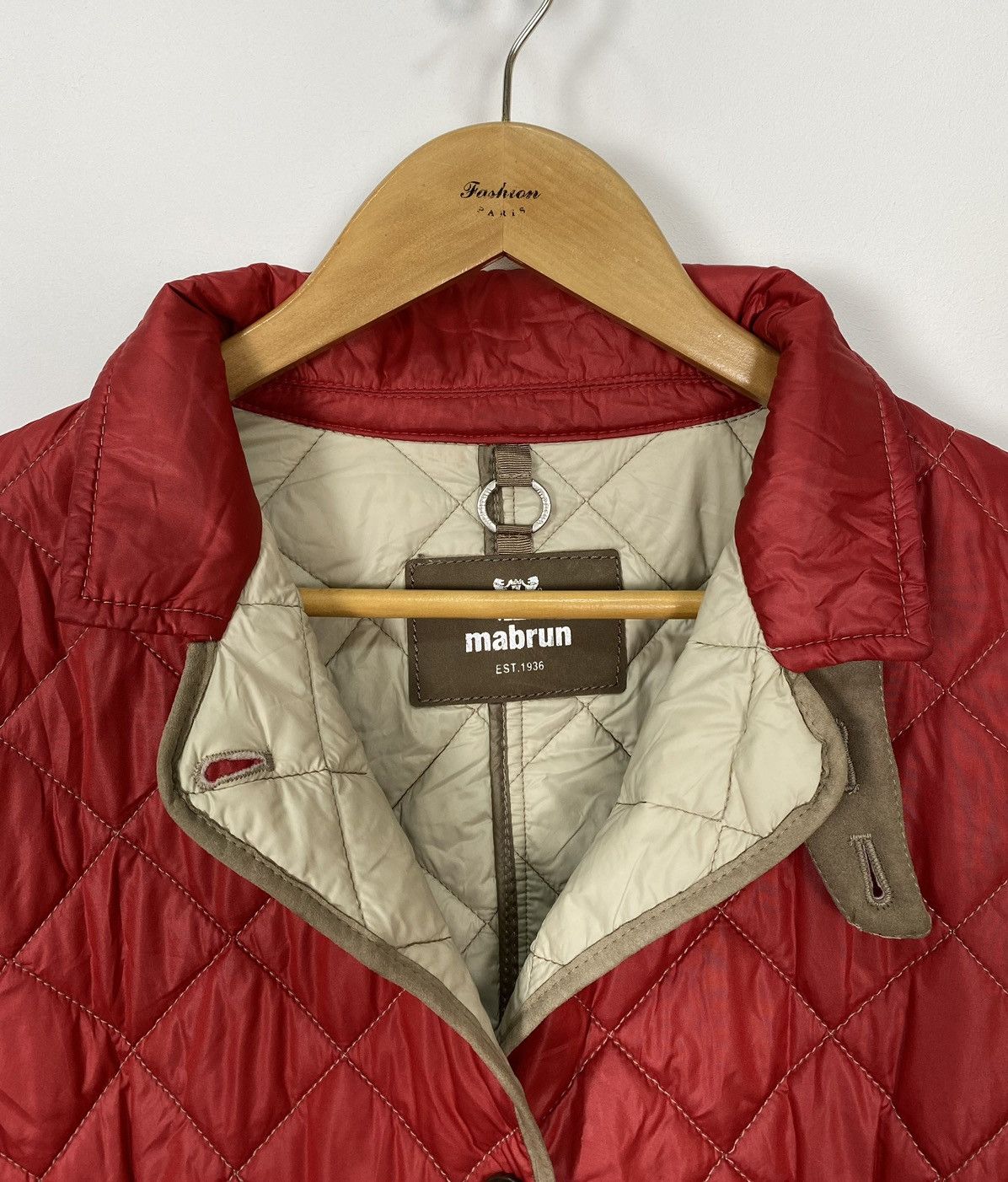 Other Mabrun Quilted Light Buttons Jacket Luxury Casual Classic Size XL / US 12-14 / IT 48-50 - 5 Thumbnail