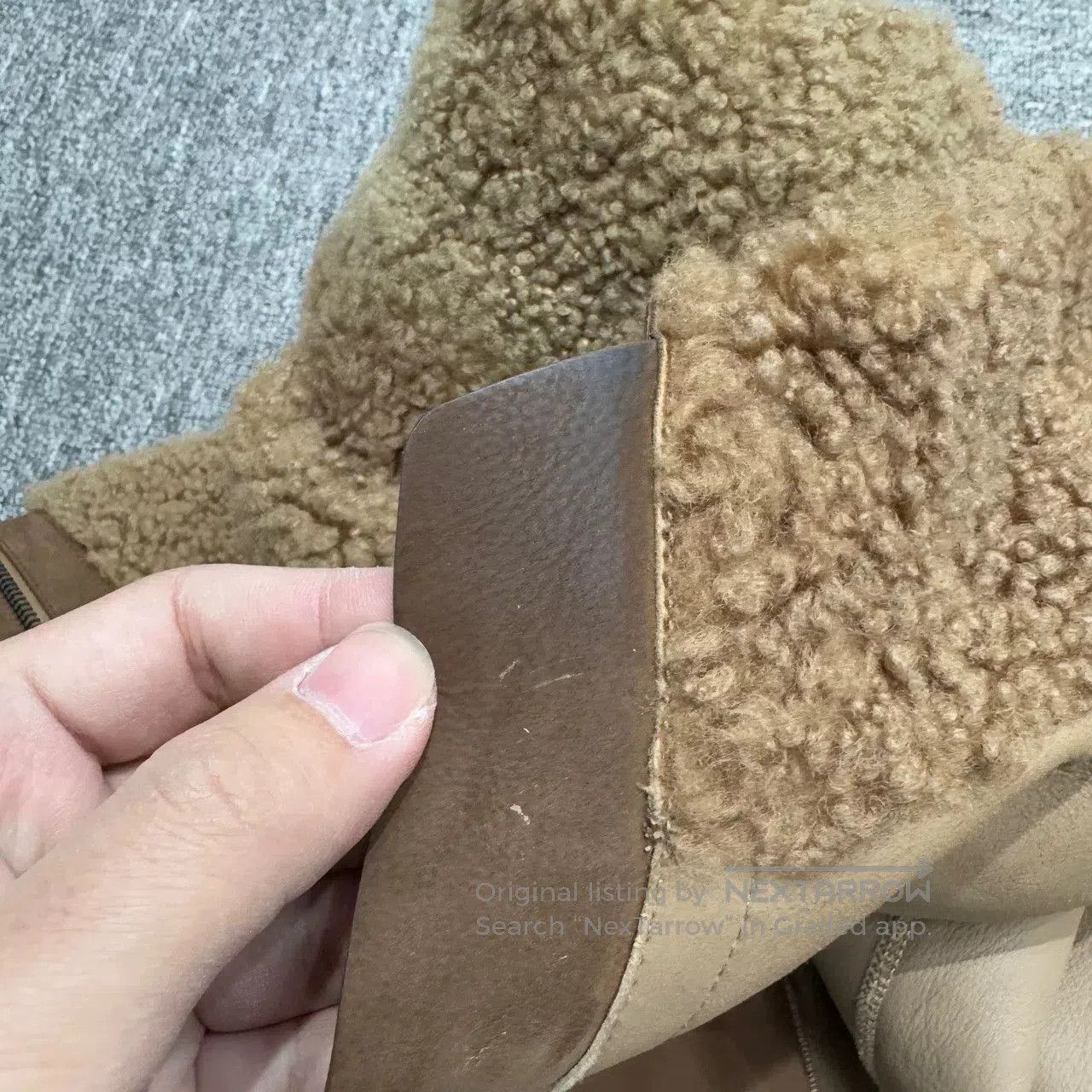 Ermenegildo Zegna Zegna Shearling Jacket in Excellent Condition. Size US XL / EU 56 / 4 - 6 Thumbnail