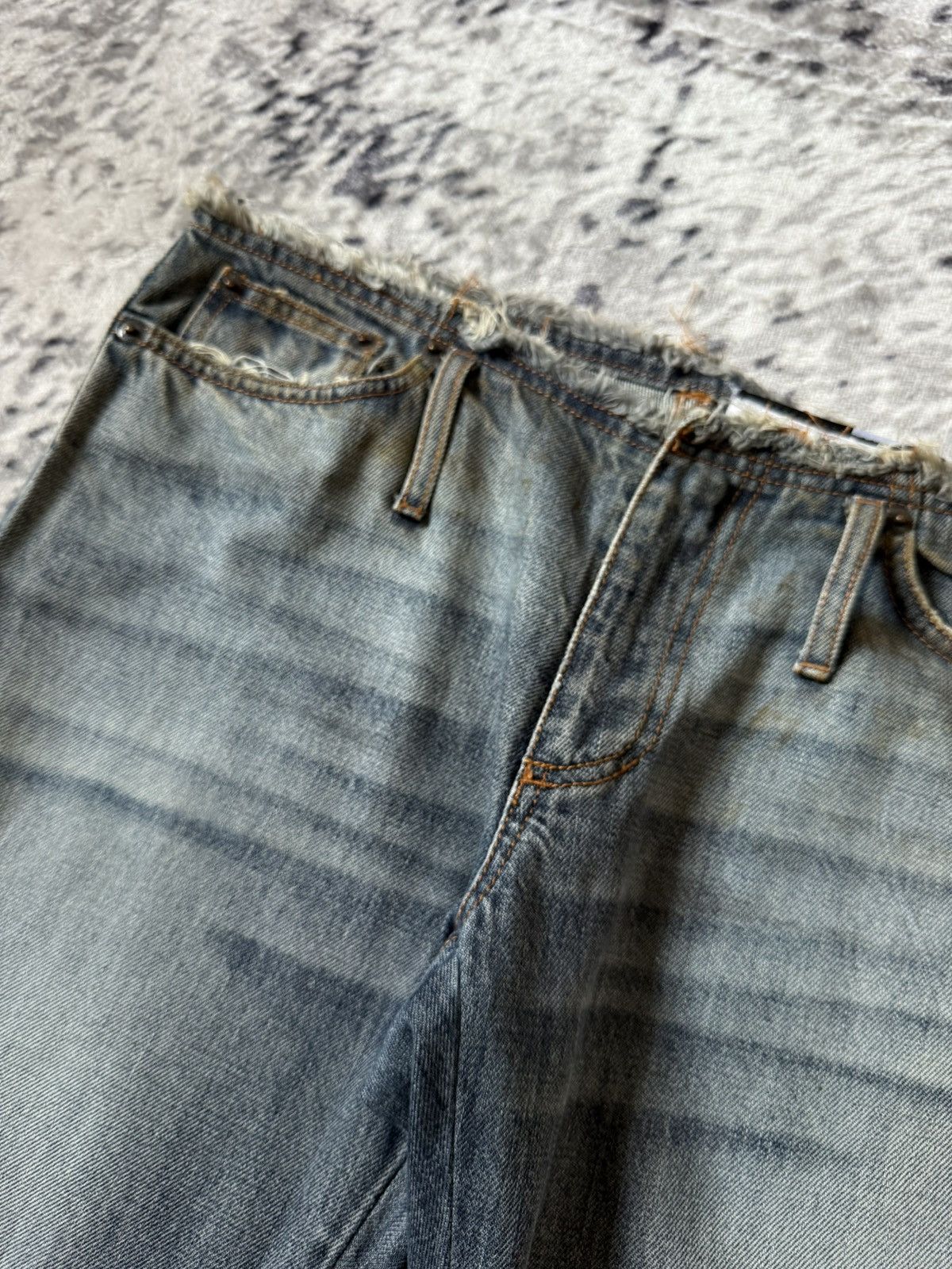 GOSTAR DE FUGA Sportmax Code By Max Mara Ornamental Embroidery Flared Jeans Size US 30 / EU 46 - 14 Thumbnail