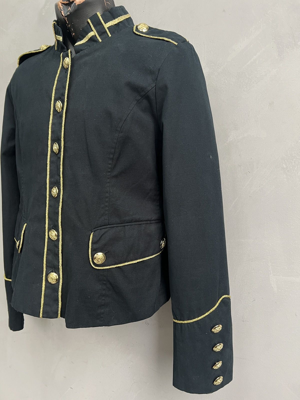 Hysteric Glamour Japanese napoleon officer jacket gold buttons y2k style Size US S / EU 44-46 / 1 - 3 Thumbnail