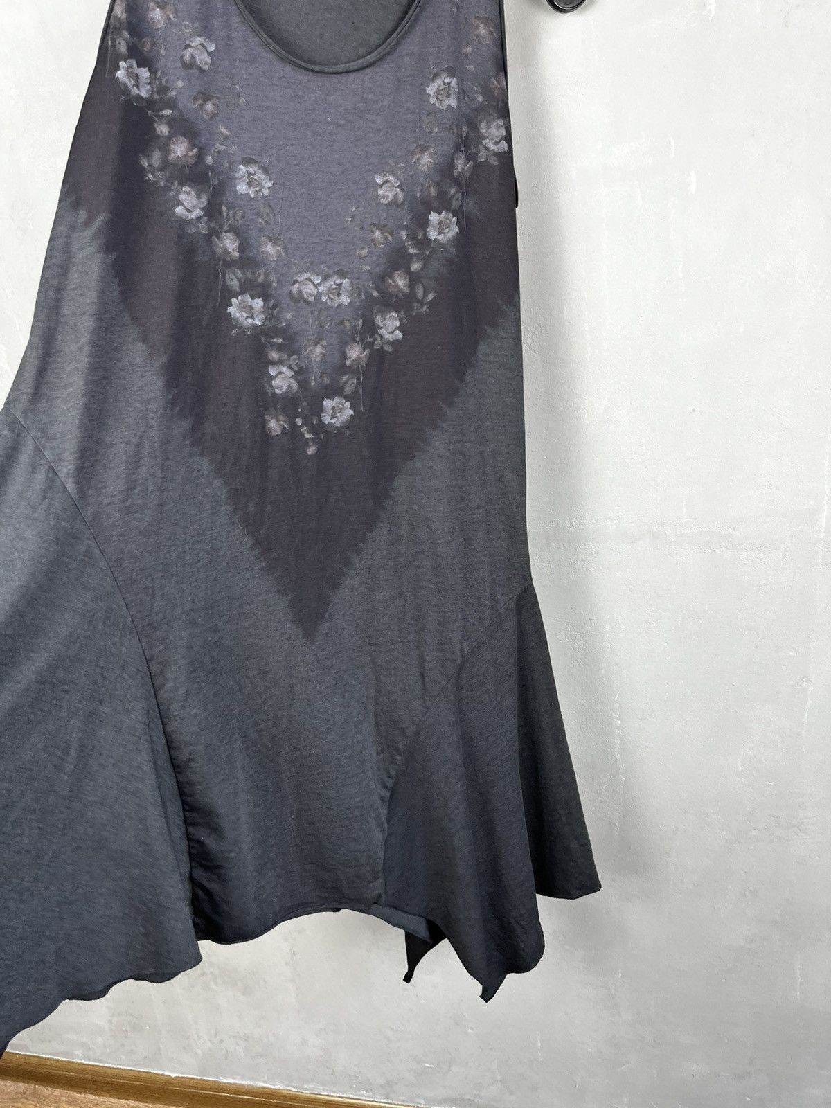 Allsaints AllSaints Tany Loire Asymmetric Dress Washed Black Size M / US 6-8 / IT 42-44 - 6 Thumbnail