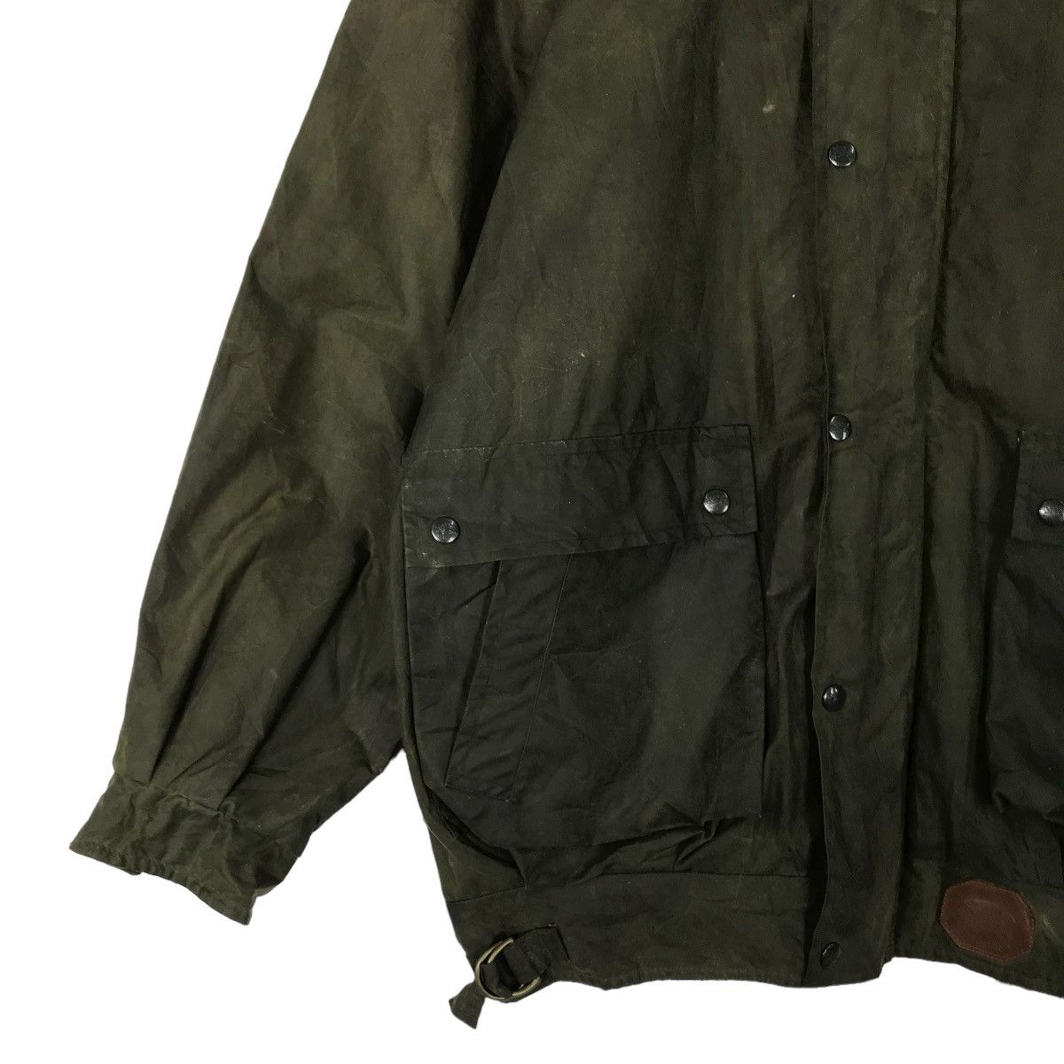 Burberry 💥 BURBERRY NOVA CHECK LINING WAXED JACKET MADE IN ENGLAND Size US L / EU 52-54 / 3 - 3 Thumbnail