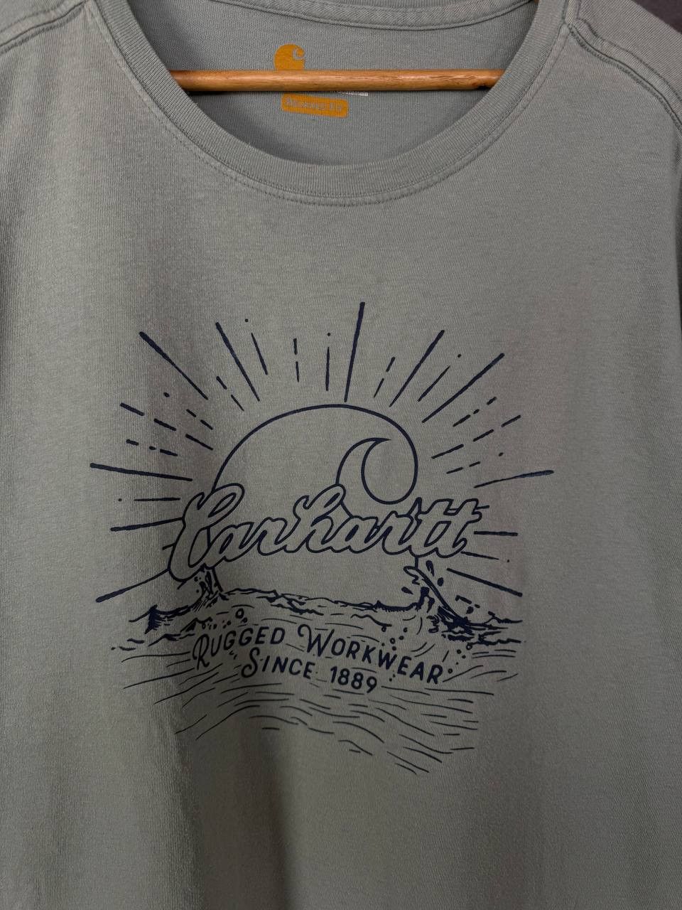 Carhartt Carhartt vintage outdoor streetwear tee Size US XXL / EU 58 / 5 - 3 Thumbnail