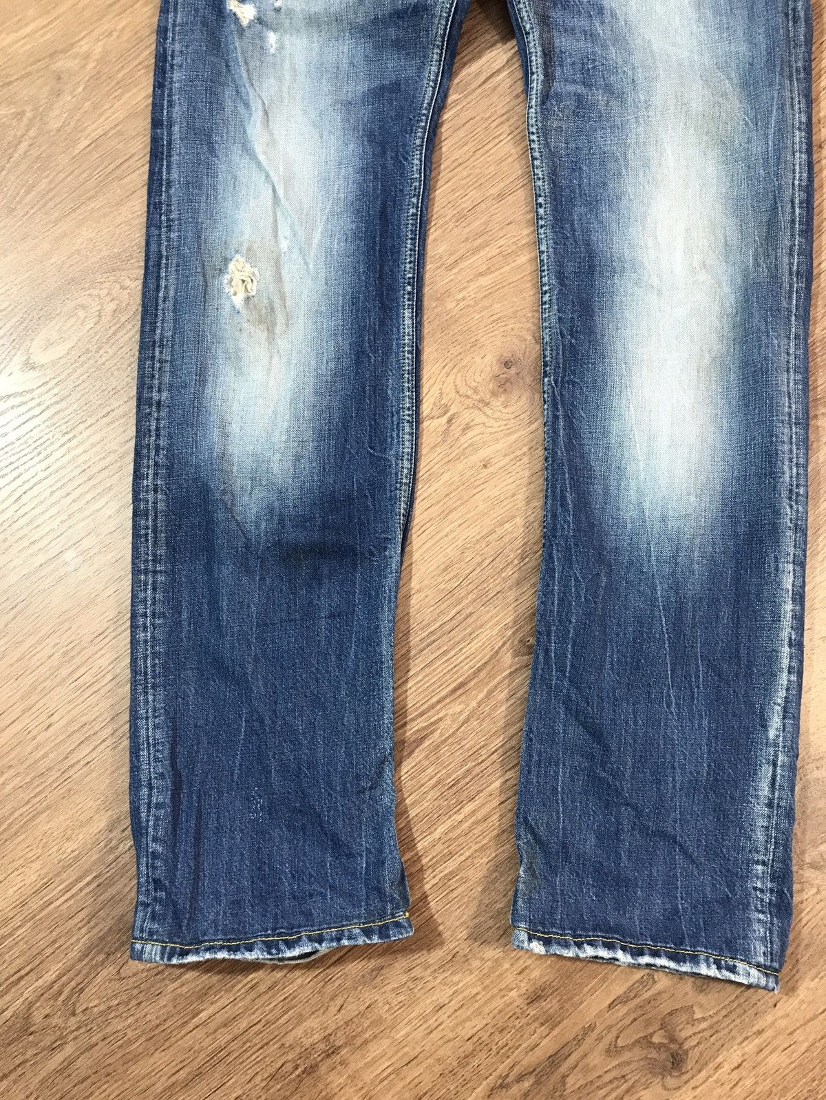 Diesel × Vintage Vintage Diesel Safado distressed denim pants jeans Size US 31 - 2 Thumbnail