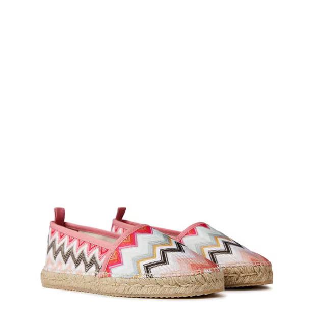 Missoni o1g2r1mq1124 Chevron Espadrilles in Multicolor Size US 9 / IT 39 - 3 Thumbnail