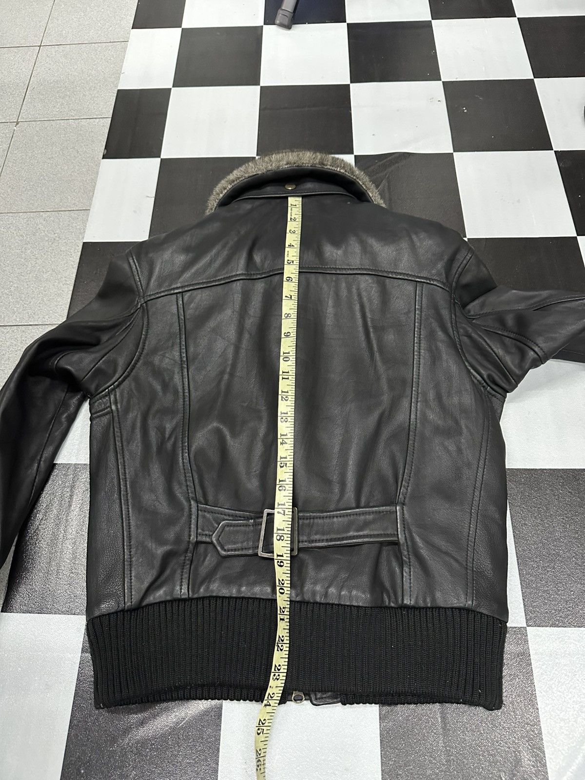 Silas RARE 🇯🇵SILAS Aviator Sheep Skin Leather Jacket Size US S / EU 44-46 / 1 - 13 Thumbnail