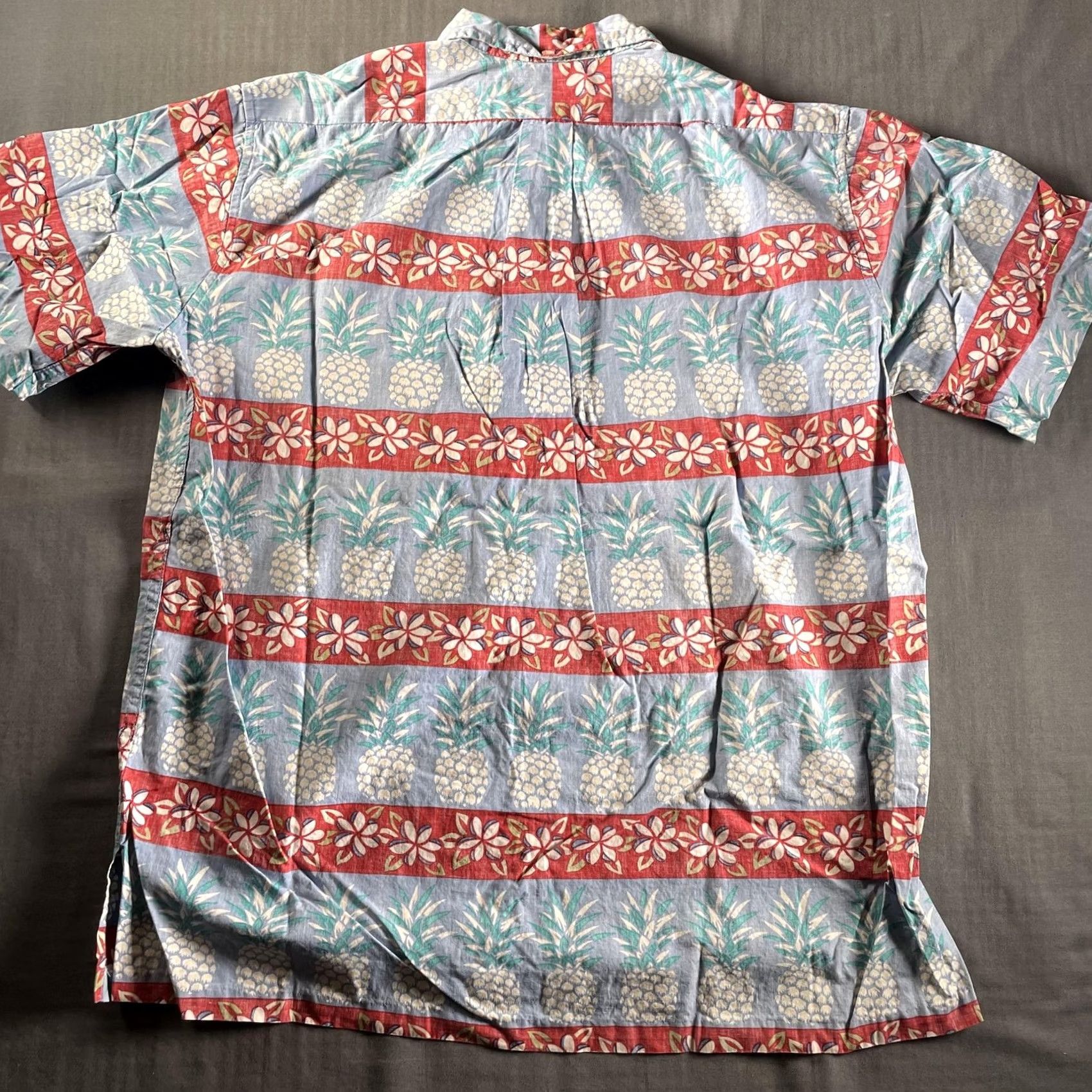 Reyn Spooner Reyn Spooner Shirt Mens Medium Blue Pineapple Hawaiian Aloha Tailored Hawaii Size US M / EU 48-50 / 2 - 5 Thumbnail