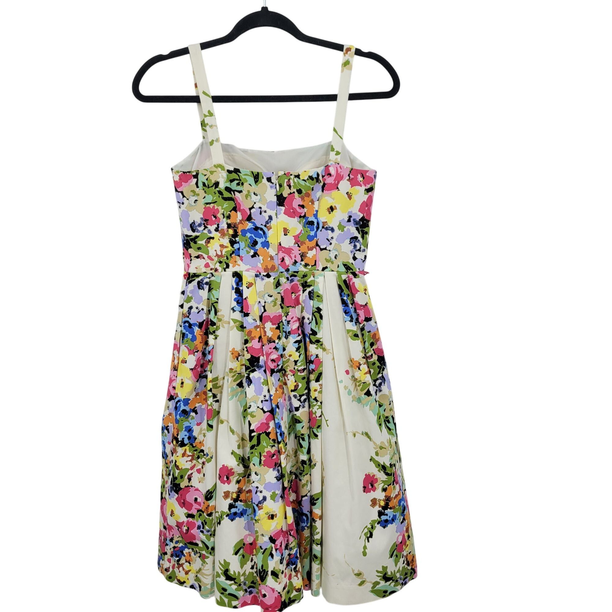 Other Womens Petite Colorful Garden Baby Doll Dress Sz 4P Floral S Size S / US 4 / IT 40 - 9 Thumbnail