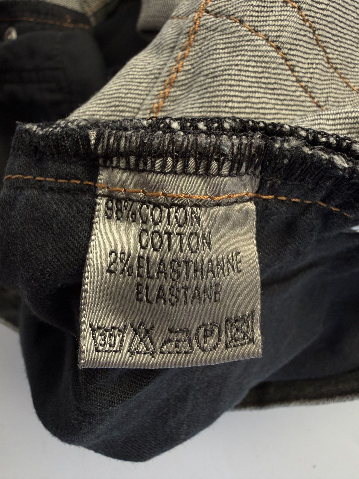 Dior Dior Homme Black Washed Jeans Size US 31 - 13 Thumbnail