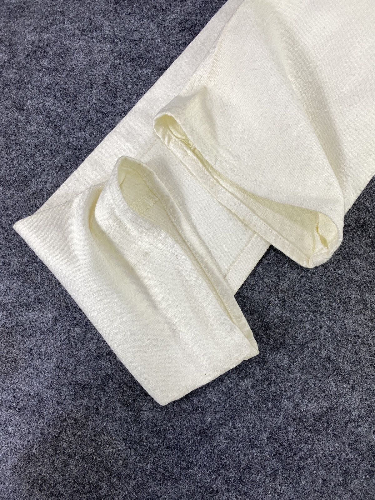 Japanese Brand × Jean Brappers Lasting Comfort White Flare Jeans-J1059 Size 27" / US 4 / IT 40 - 12 Thumbnail